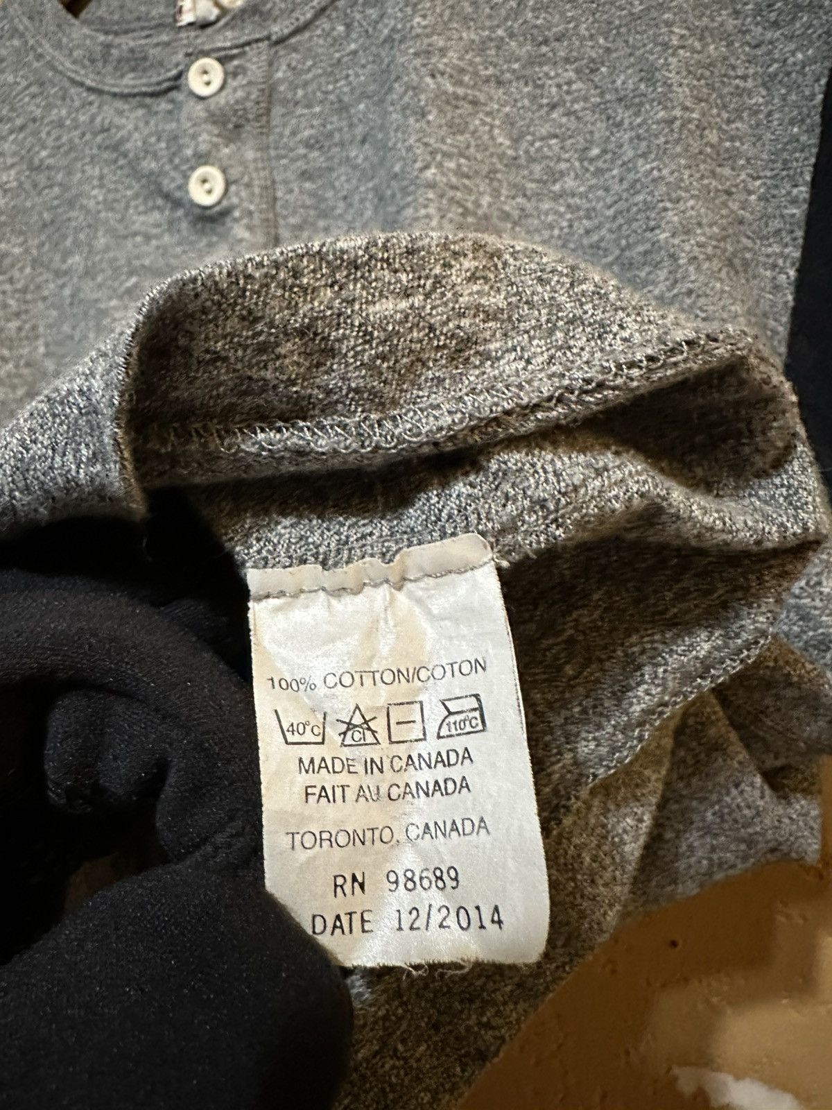 Champion × Todd Snyder RARE Todd Snyder x Champion Henley Tee Medium Vintage Size US M / EU 48-50 / 2 - 6 Thumbnail