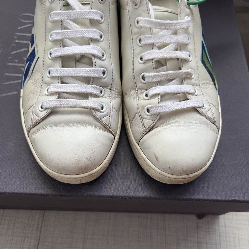 Gucci Gucci Ace Loved Vintage Leather Sneakers - Size US 8 / EU 41 - 4 Thumbnail