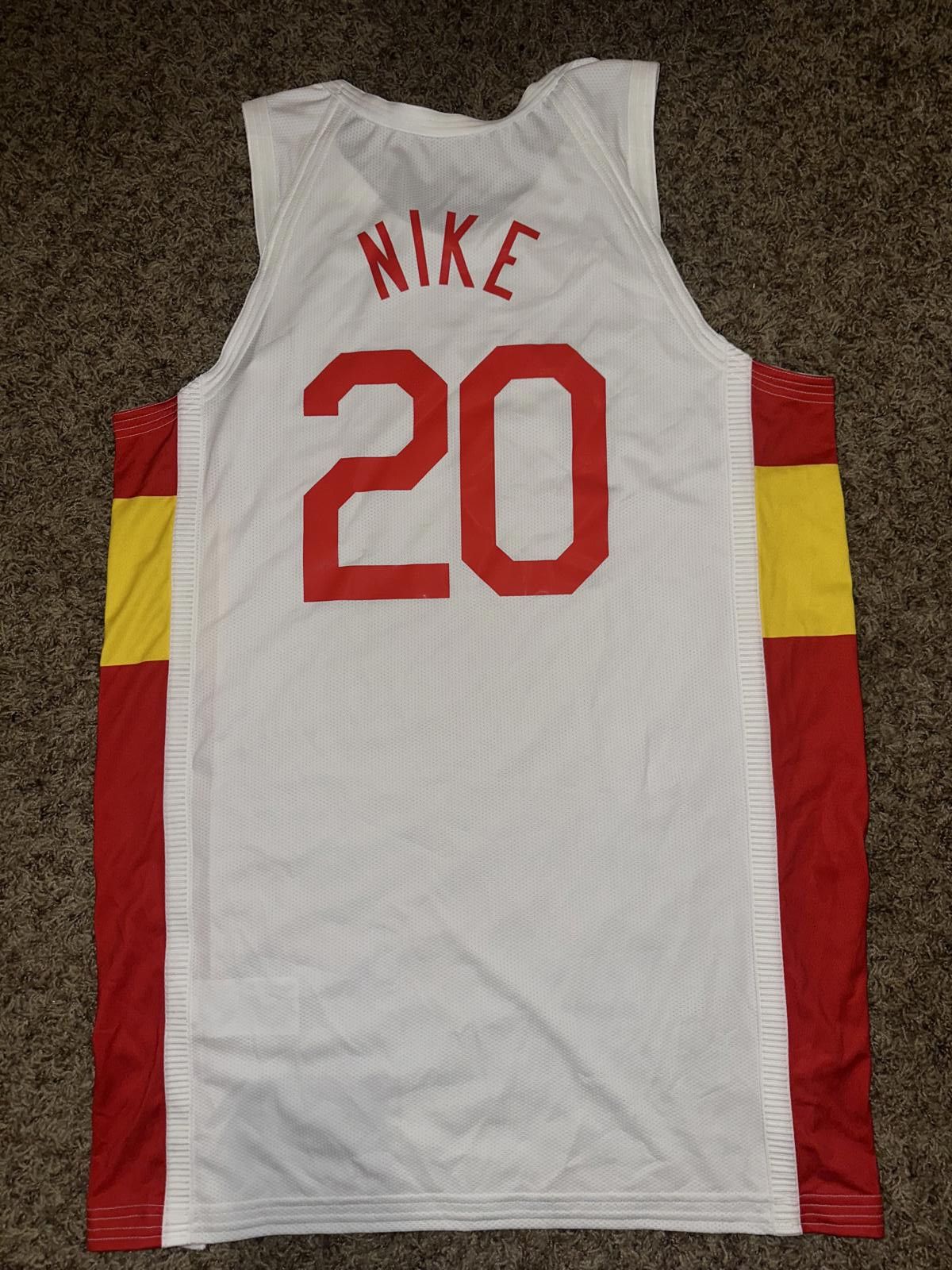Nike Nike Men’s 2020 Olympic Basketball España Team Issue White Jersey Size US XL / EU 56 / 4 - 3 Thumbnail