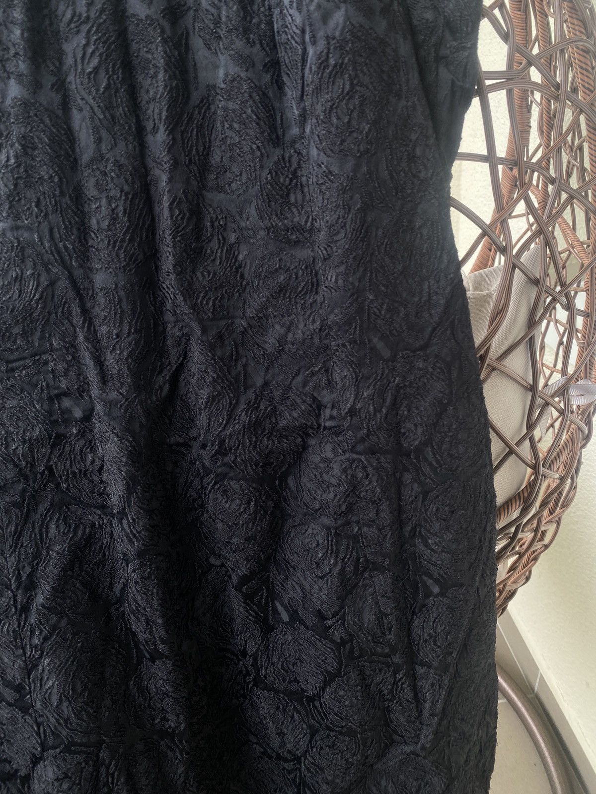 Celine Luxury vintage silk celine with rose motive dresses Size S / US 4 / IT 40 - 7 Thumbnail