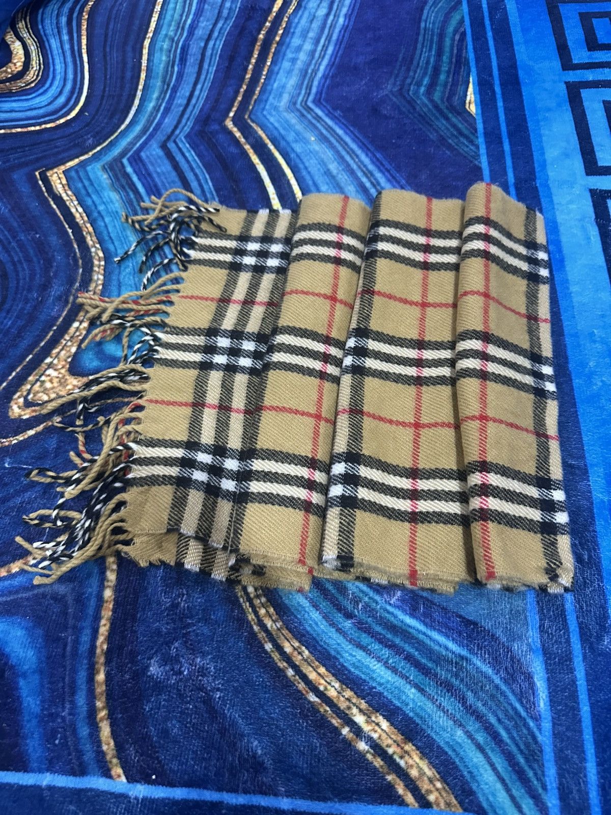 Burberry Burberrys Nova Check Mafla Scarf Size ONE SIZE - 2 Thumbnail