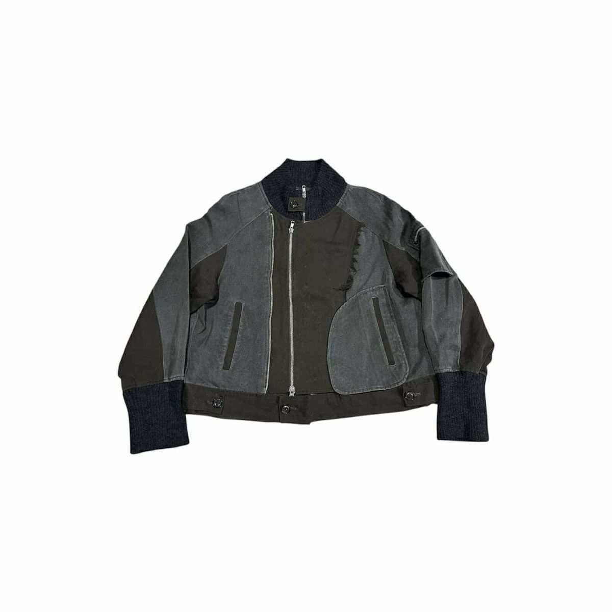 If Six Was Nine × Japanese Brand × Le Grande Bleu (L.G.B.) 🔥Y2K Archived Pour Deux Asymmetric 4 Layers Zipper Jacket Size US L / EU 52-54 / 3 - 1 Thumbnail
