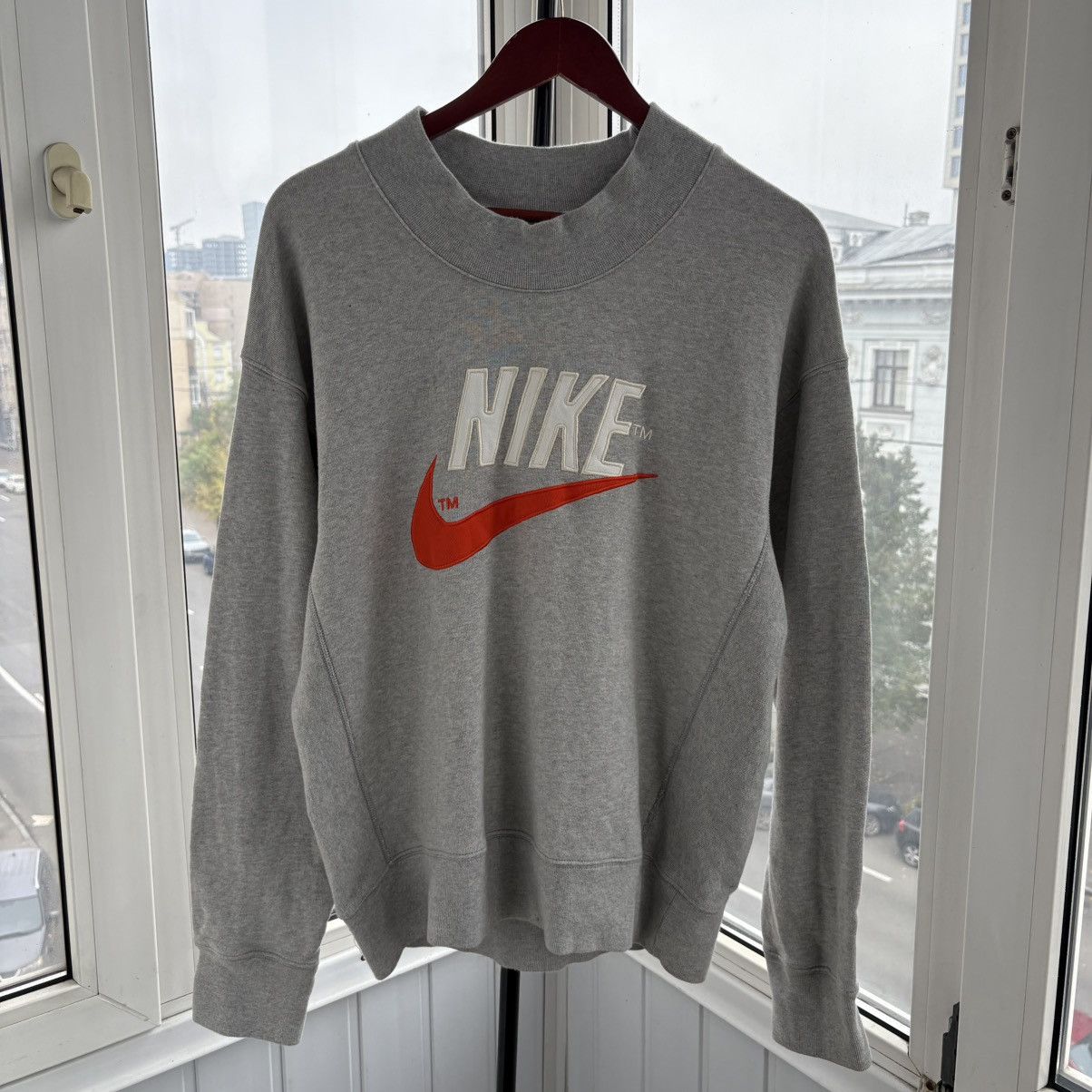 Nike Nike Vintage Big Logo Sweatshirt 90s Style Size US M / EU 48-50 / 2 - 1 Thumbnail