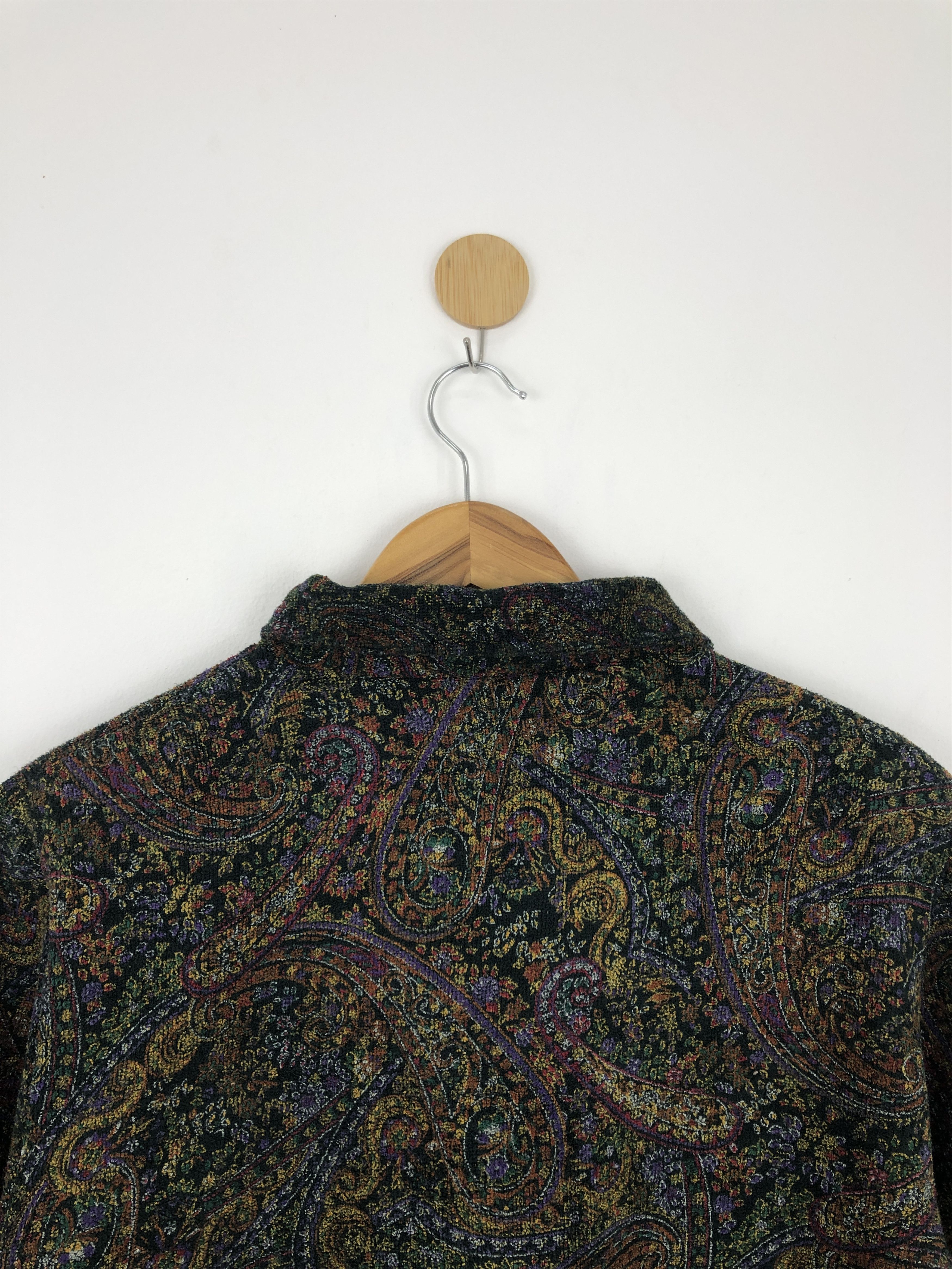 Japanese Brand Vintage Japanese Brand Paisley Button Up Jacket MJ0010 Size US M / EU 48-50 / 2 - 4 Thumbnail