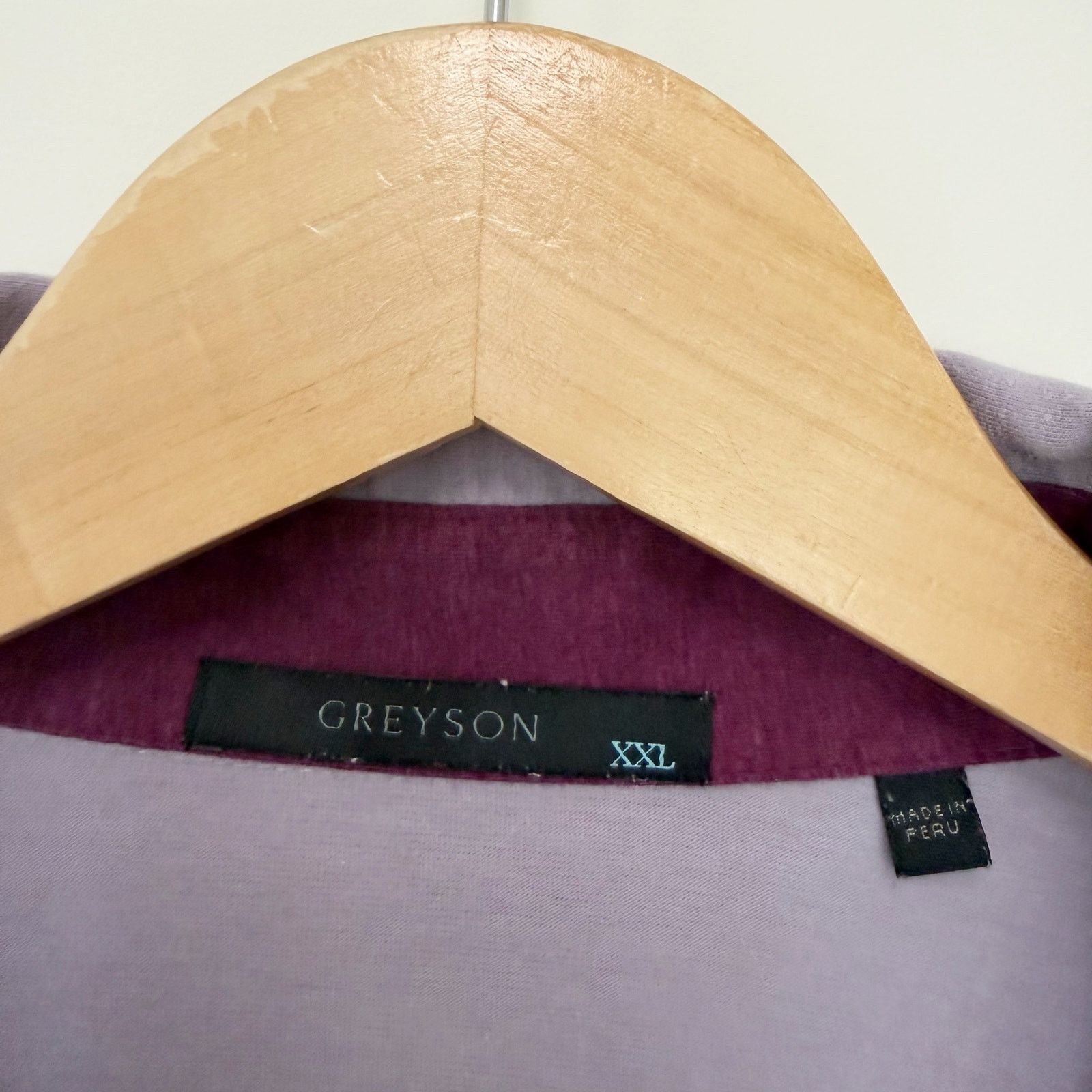 Other Greyson Purple Short Sleeve Polo Sz XXL Size US XXL / EU 58 / 5 - 3 Thumbnail