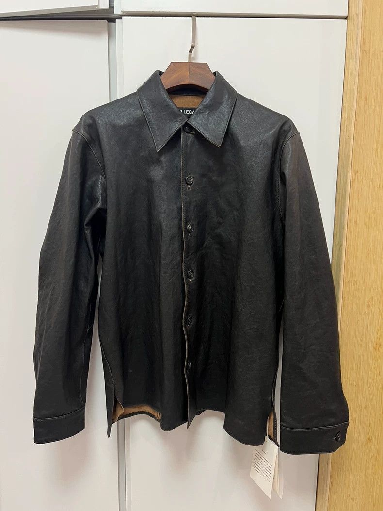 Our Legacy Our Legacy size46 Sheepskin shirt jacket Size US S / EU 44-46 / 1 - 1 Thumbnail