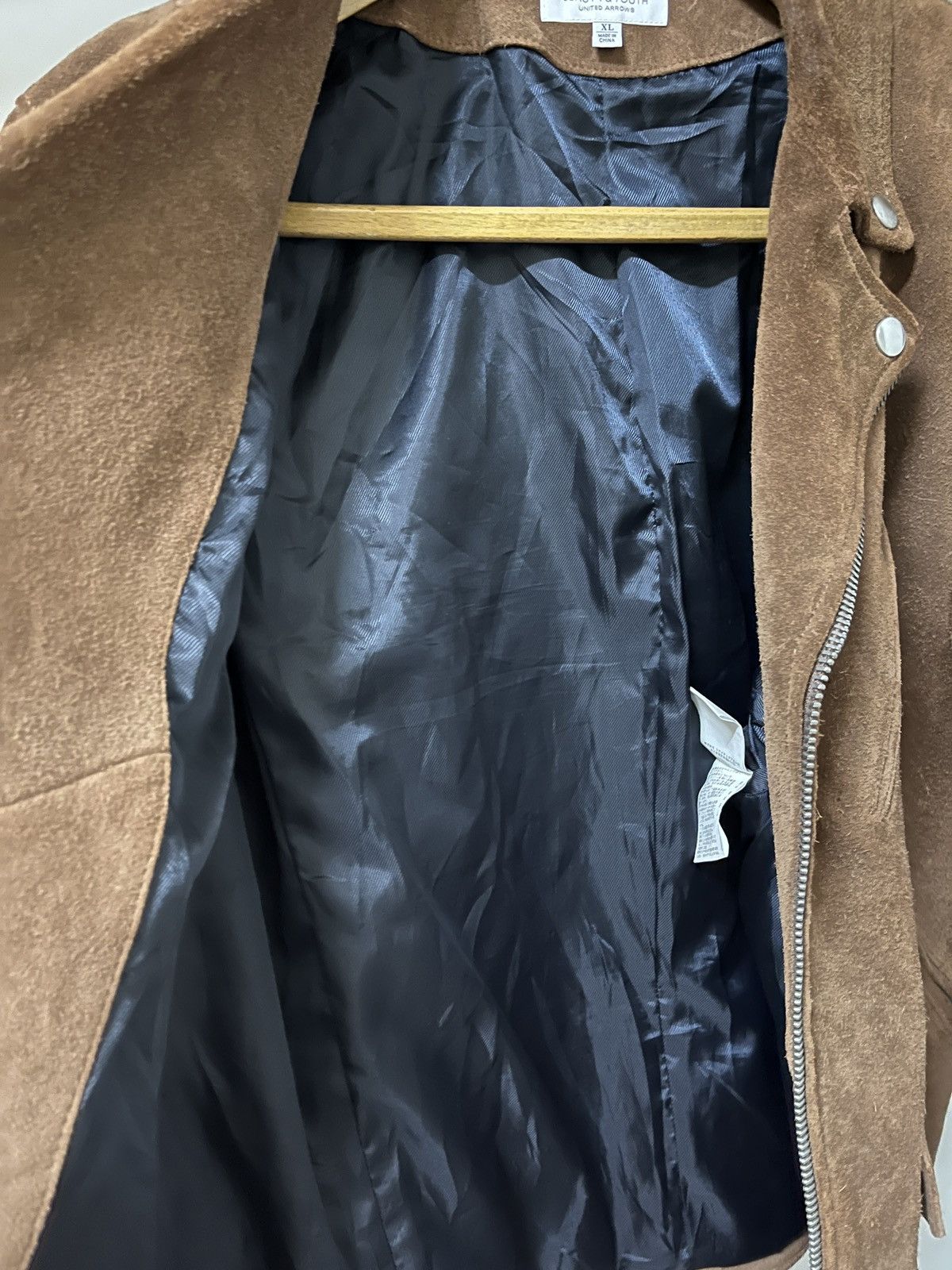 BEAUTY&YOUTH BEAUTY&YOUTH Double Collar Suede Cowhide Size S / US 4 / IT 40 - 7 Thumbnail