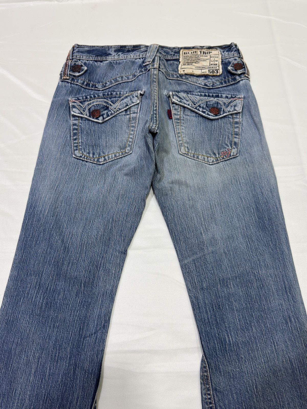 Edwin Japanese Brand X Edwin spiral flare jeans Size US 30 / EU 46 - 14 Thumbnail