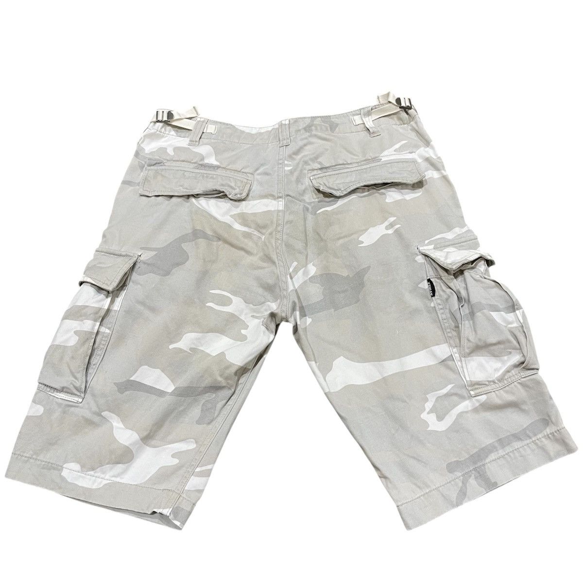 Avirex Avirex Snow Camo Cargo Vintage 90s Military Tactical Shorts Size US 34 / EU 50 - 4 Thumbnail