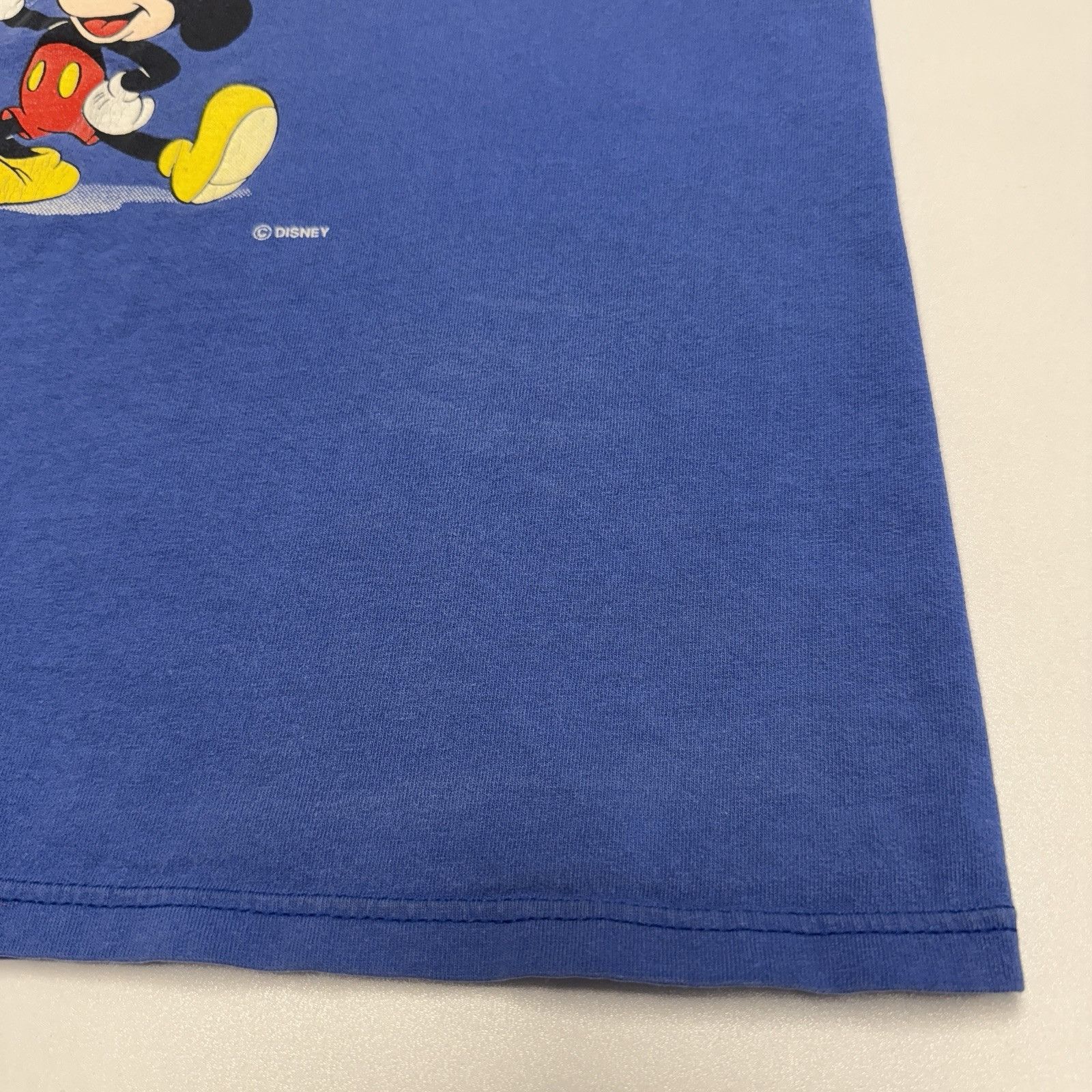 Disney × Mickey Unlimited × Vintage Vintage 90s Mickey Unlimited T Shirt Mens Large Blue Mickey Size US L / EU 52-54 / 3 - 7 Thumbnail