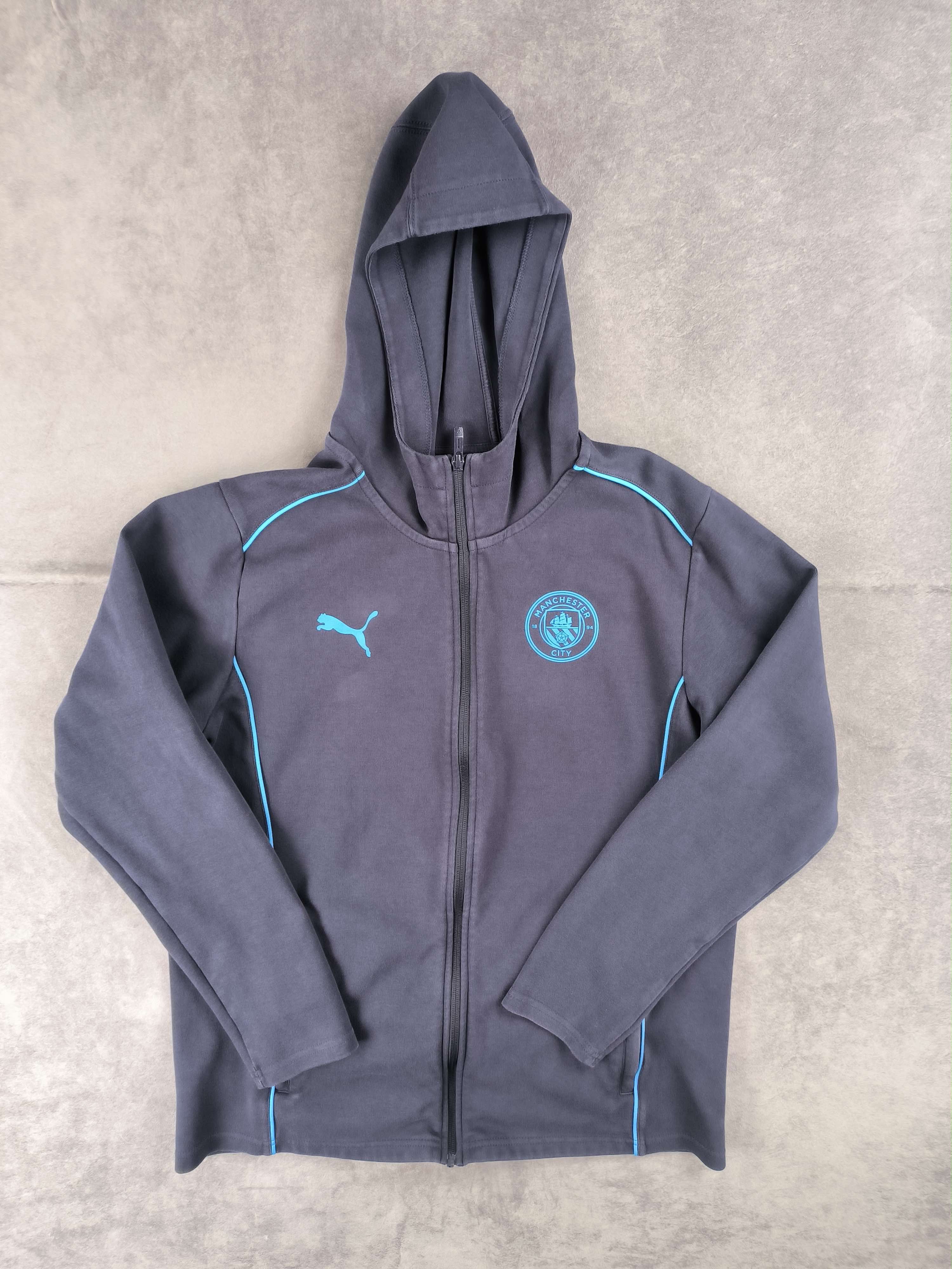 Puma Manchester City 2024-25 Puma football hoodie size L Size US L / EU 52-54 / 3 - 1 Thumbnail