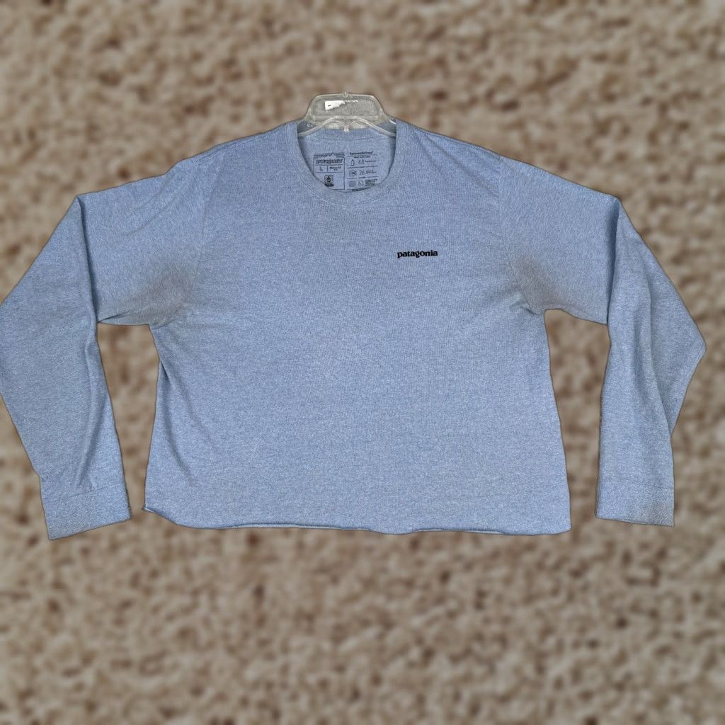 Patagonia Patagonia Shirt Men Large Blue Long Sleeve Crew Cotton Blend Distressed USA Size US L / EU 52-54 / 3 - 1 Thumbnail