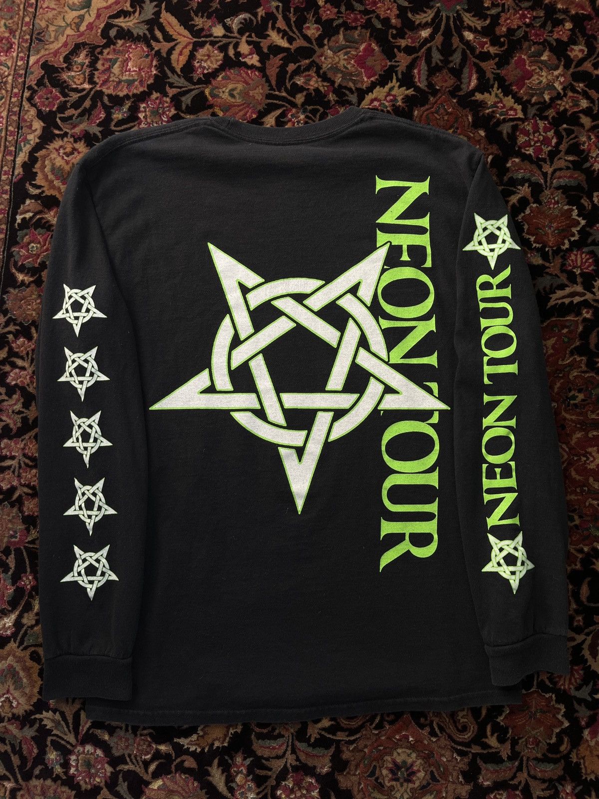 Playboi Carti Playboi Carti Anarchy Tee Neon tour Size US M / EU 48-50 / 2 - 2 Thumbnail