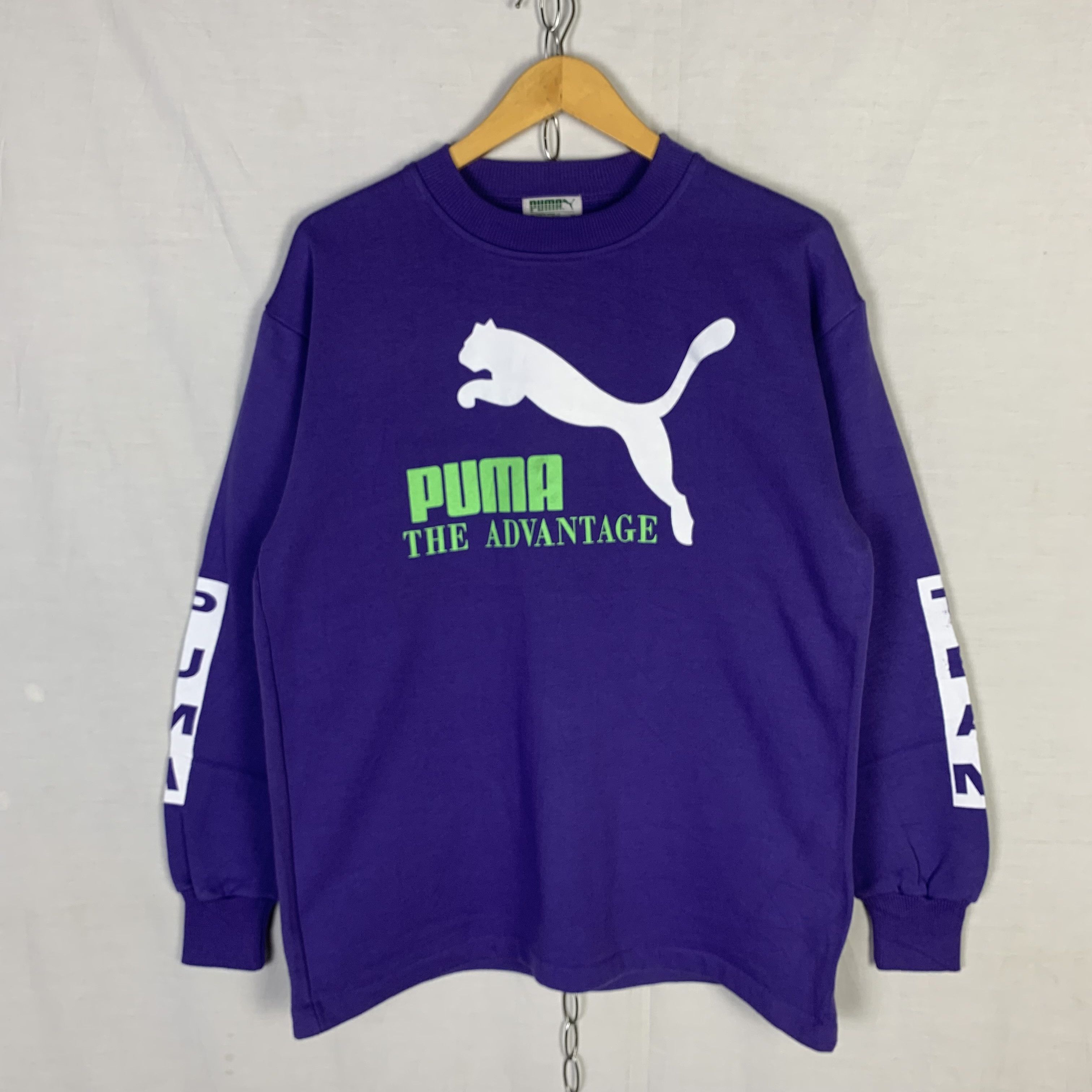 Puma Vintage Puma Sweatshirt Crewneck Size US M / EU 48-50 / 2 - 1 Thumbnail