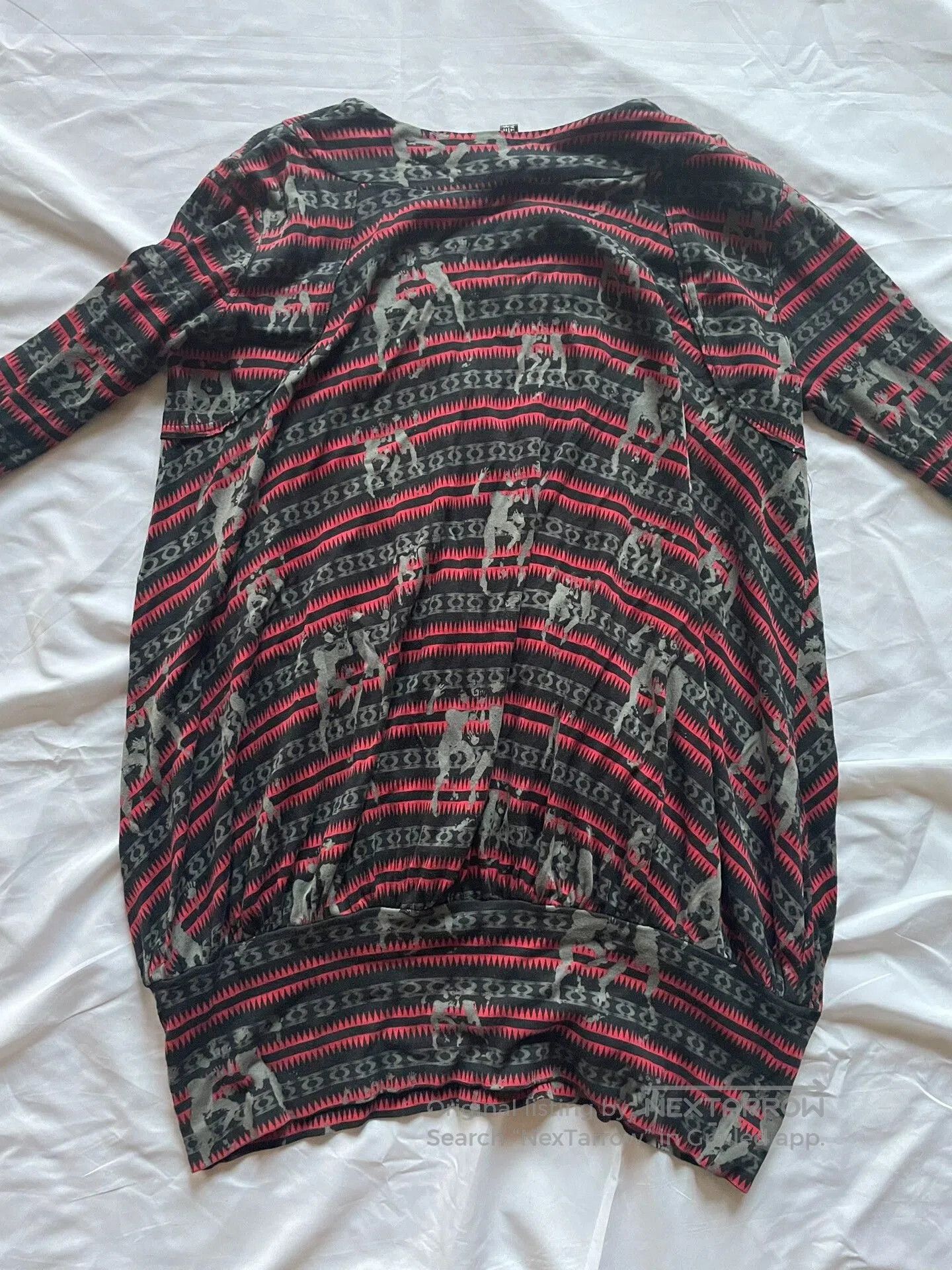 Undercover red zigzag long sleeve shirt. Size S / US 4 / IT 40 - 3 Thumbnail