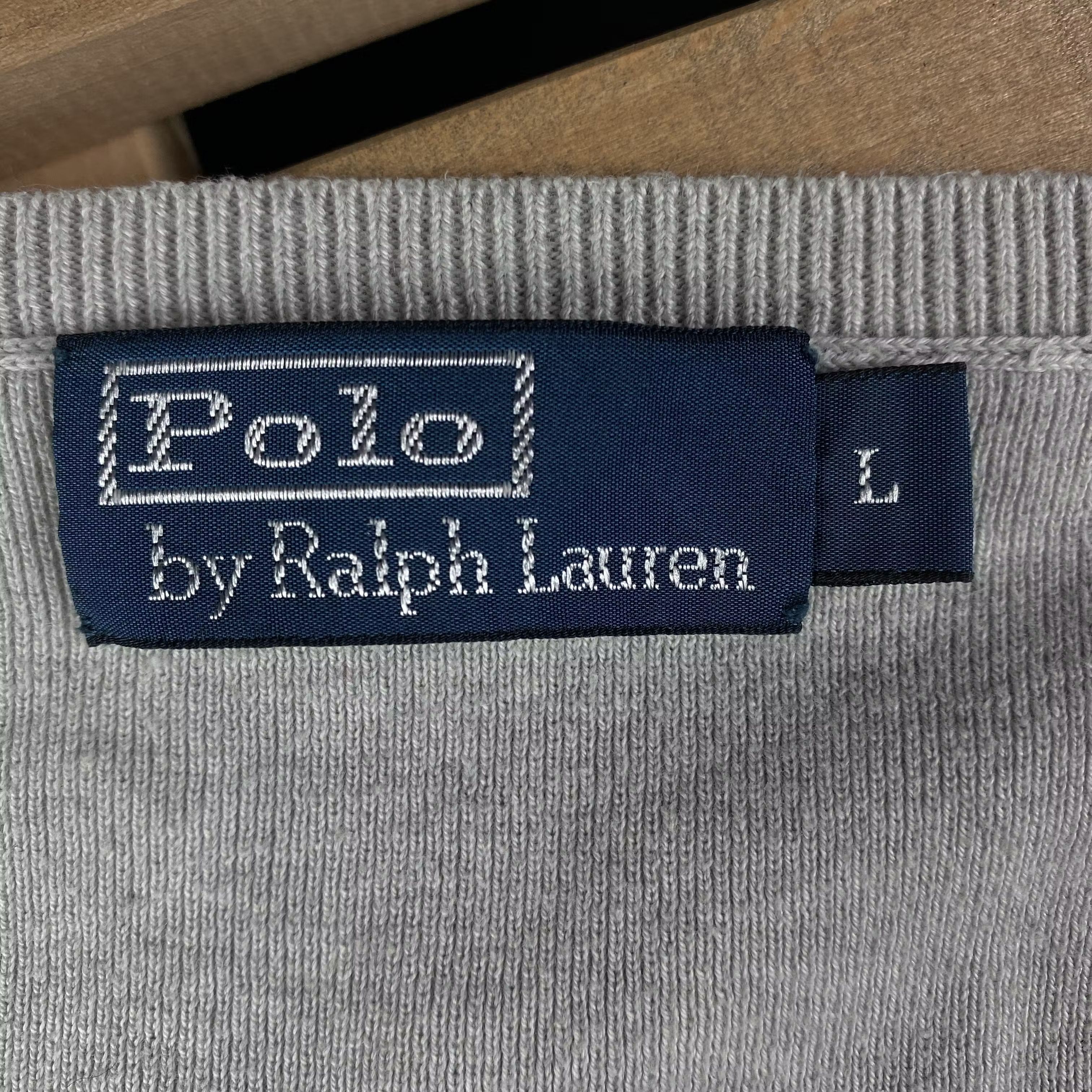 Polo Ralph Lauren × Ralph Lauren × Vintage Mens Long Sleeve Jumper Polo Ralph Lauren Vintage Size L Size US L / EU 52-54 / 3 - 4 Thumbnail