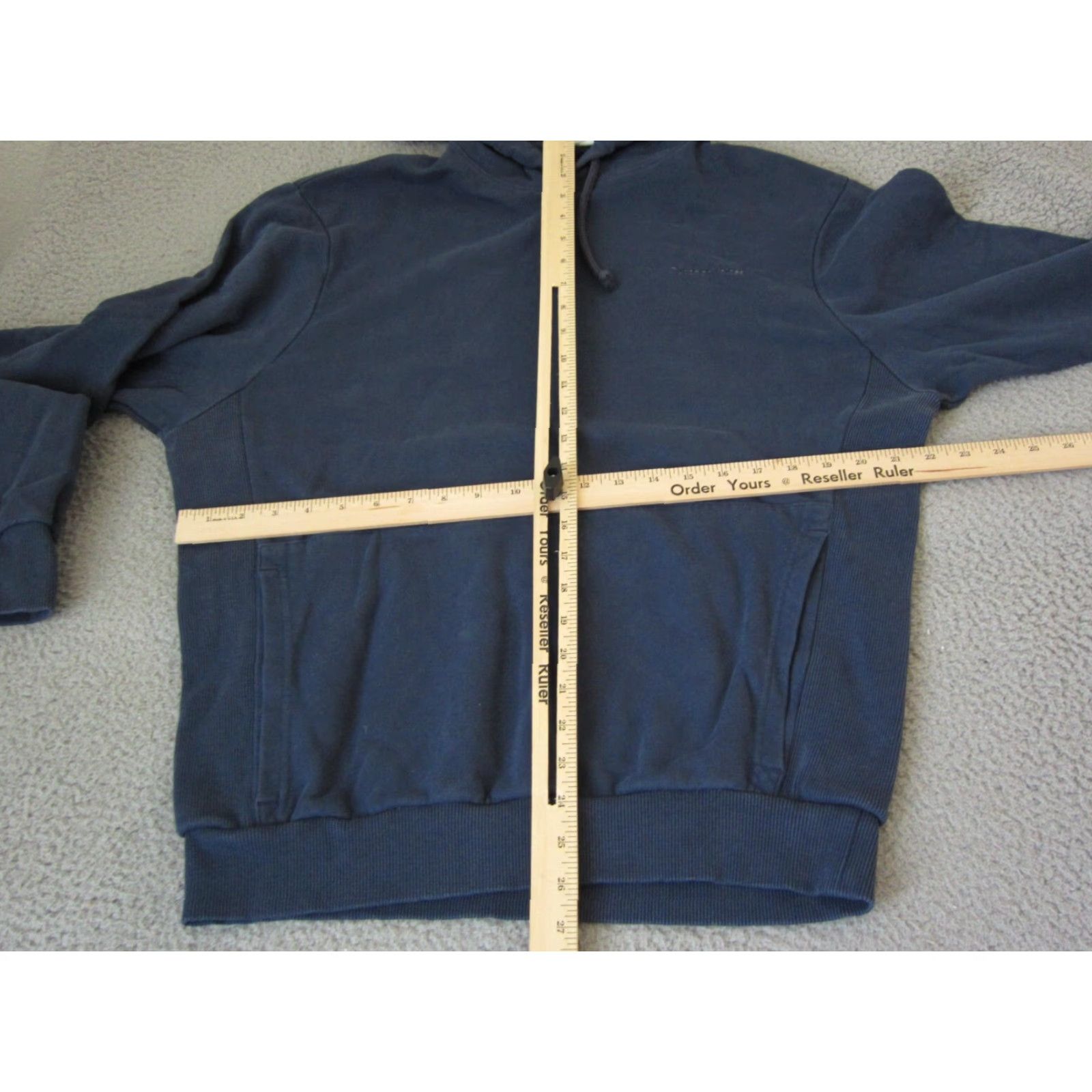 Outdoor Voices Outdoor Voices Hoodie Mens Adult Medium Blue Pullover Sweatshirt Athletic 90s Logo Regular Gy m & Training Size US M / EU 48-50 / 2 - 7 Thumbnail