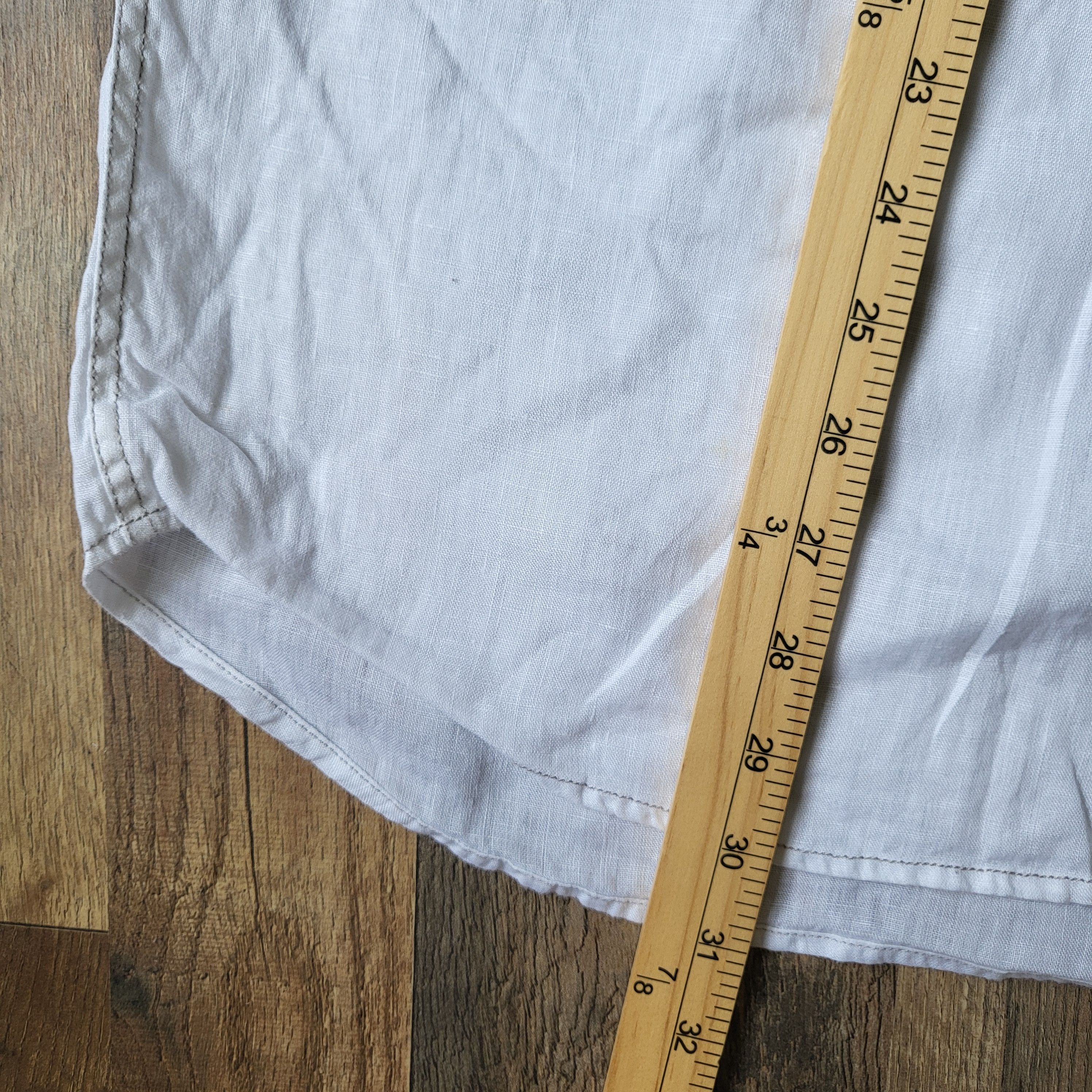 Roundtree & Yorke ROUNDTREE & YORKE Casual Linen Button Down Shirt Size US M / EU 48-50 / 2 - 8 Thumbnail