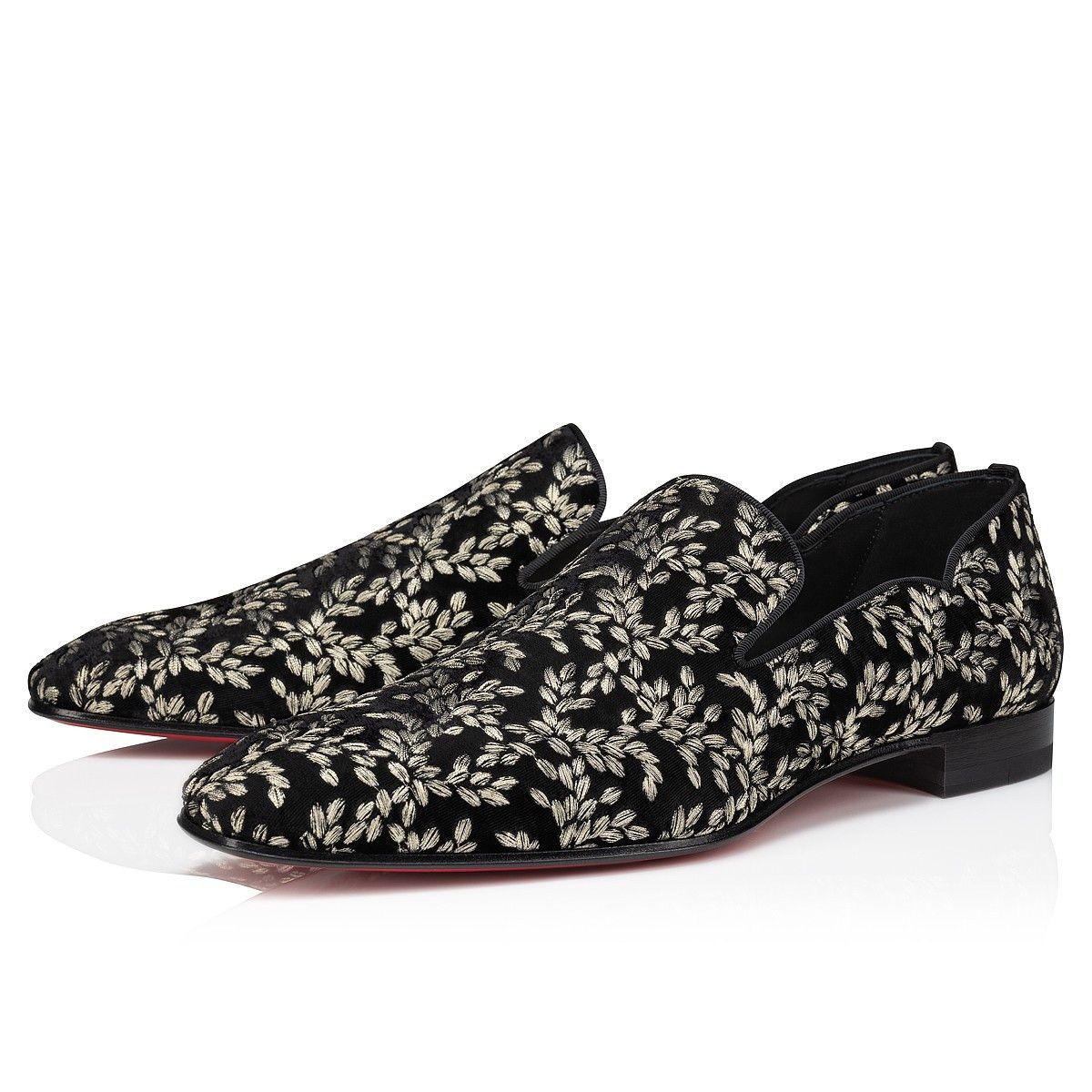 Christian Louboutin dandy chick with silver patterns Size US 9 / EU 42 - 1 Thumbnail