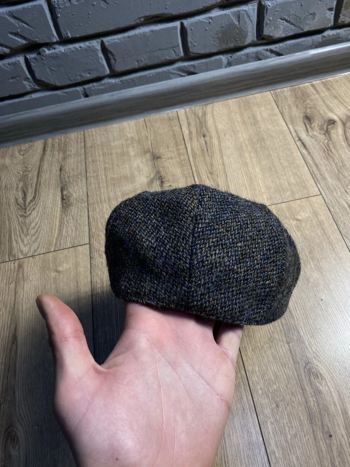 Harris Tweed County Cap, Harris Tweed Vintage Size L Size ONE SIZE - 3 Thumbnail