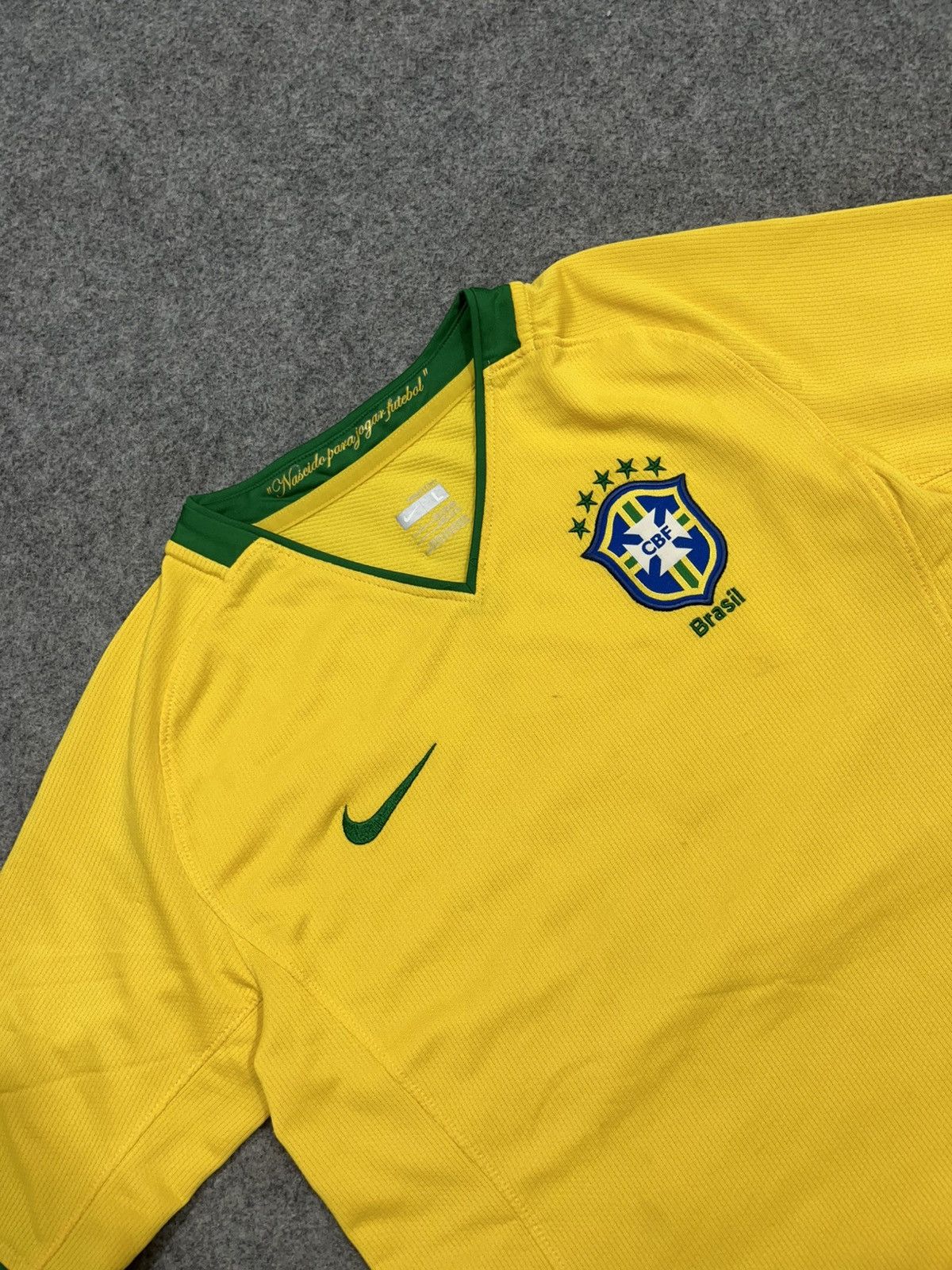 Nike Vintage brazil jersey Size US XXS / EU 40 - 2 Thumbnail