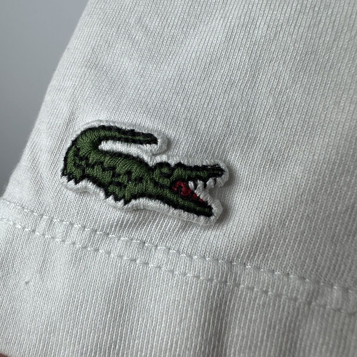 Other Lacoste x Jean Michel Tixier T-Shirt Aligator Big Logo Size US L / EU 52-54 / 3 - 3 Thumbnail
