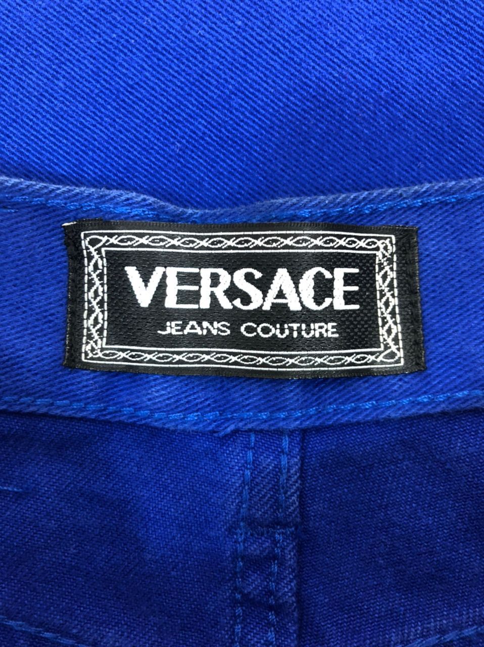 Versace Jeans Couture × Vintage Vintage Versace Jeans Couture Blue Denim Jeans Size 26" / US 2 / IT 38 - 4 Thumbnail