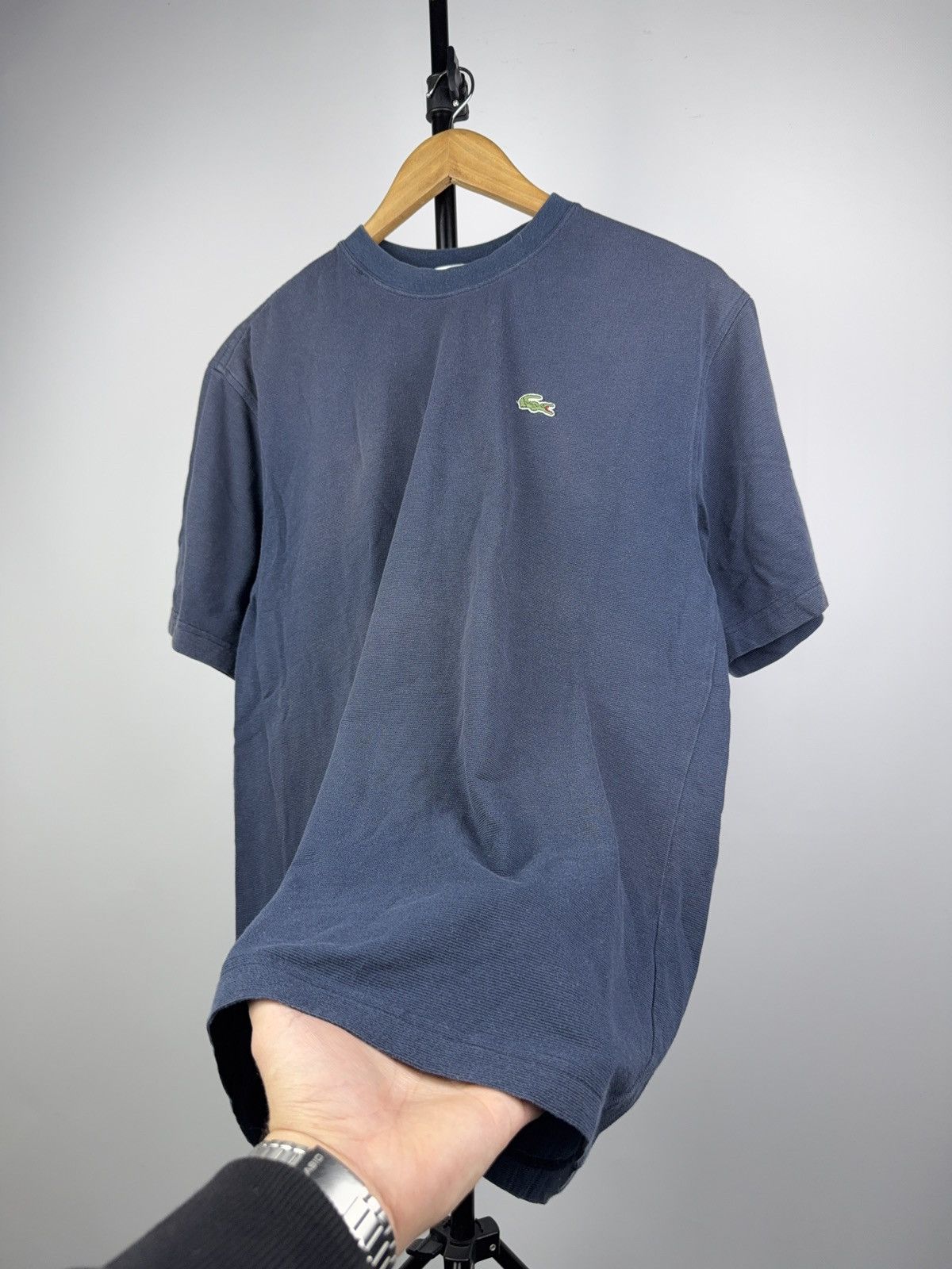 Lacoste Lacoste 90s Faded Vintage France Classic Fit Tee Minimal 🐊 Size US L / EU 52-54 / 3 - 5 Thumbnail