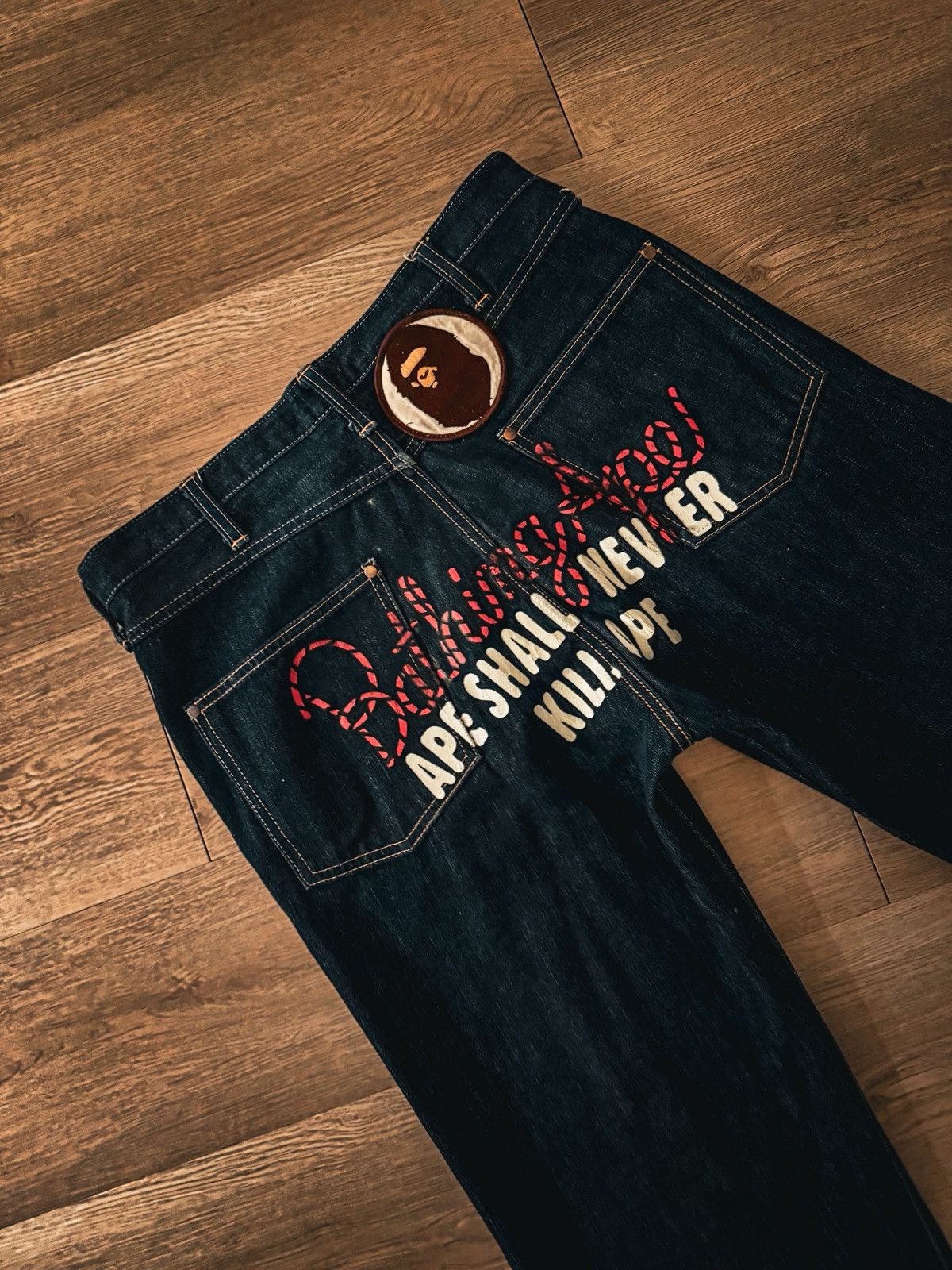 Bape Bape Rope Denim Size US 30 / EU 46 - 1 Thumbnail