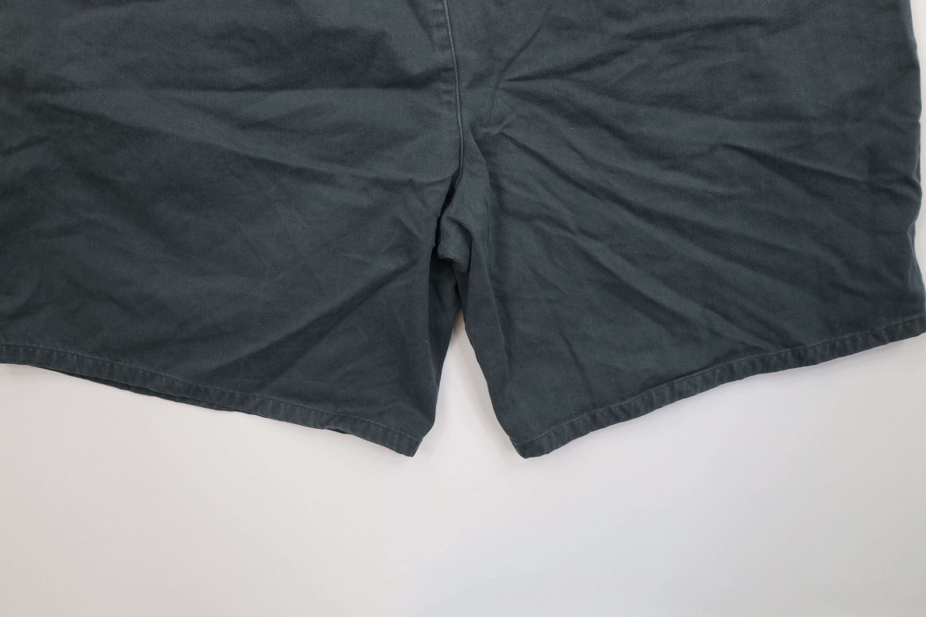Givenchy Vintage 90s Givenchy Pleated Above Knee Chino Shorts Green Size US 38 / EU 54 - 10 Thumbnail
