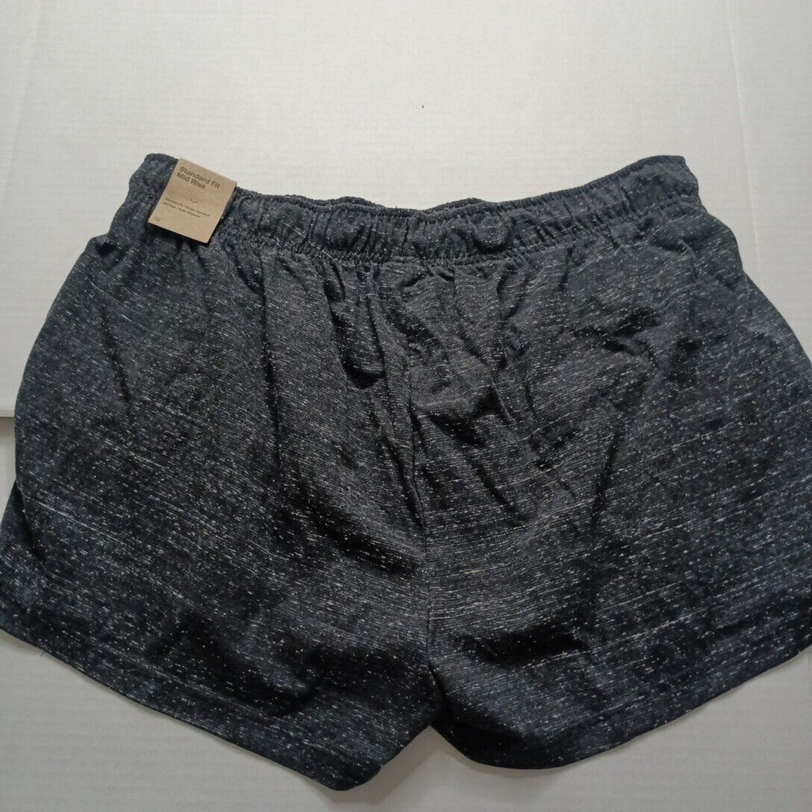 Nike Women's Nike Standard Fit Mid Rise Plus 1X Shorts Black Size 38" / US 16 / IT 52 - 7 Thumbnail
