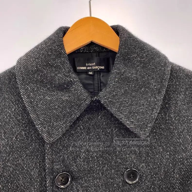 Comme des Garcons Comme des Garcons Black and Grey Navy Coat Size M / US 6-8 / IT 42-44 - 4 Thumbnail