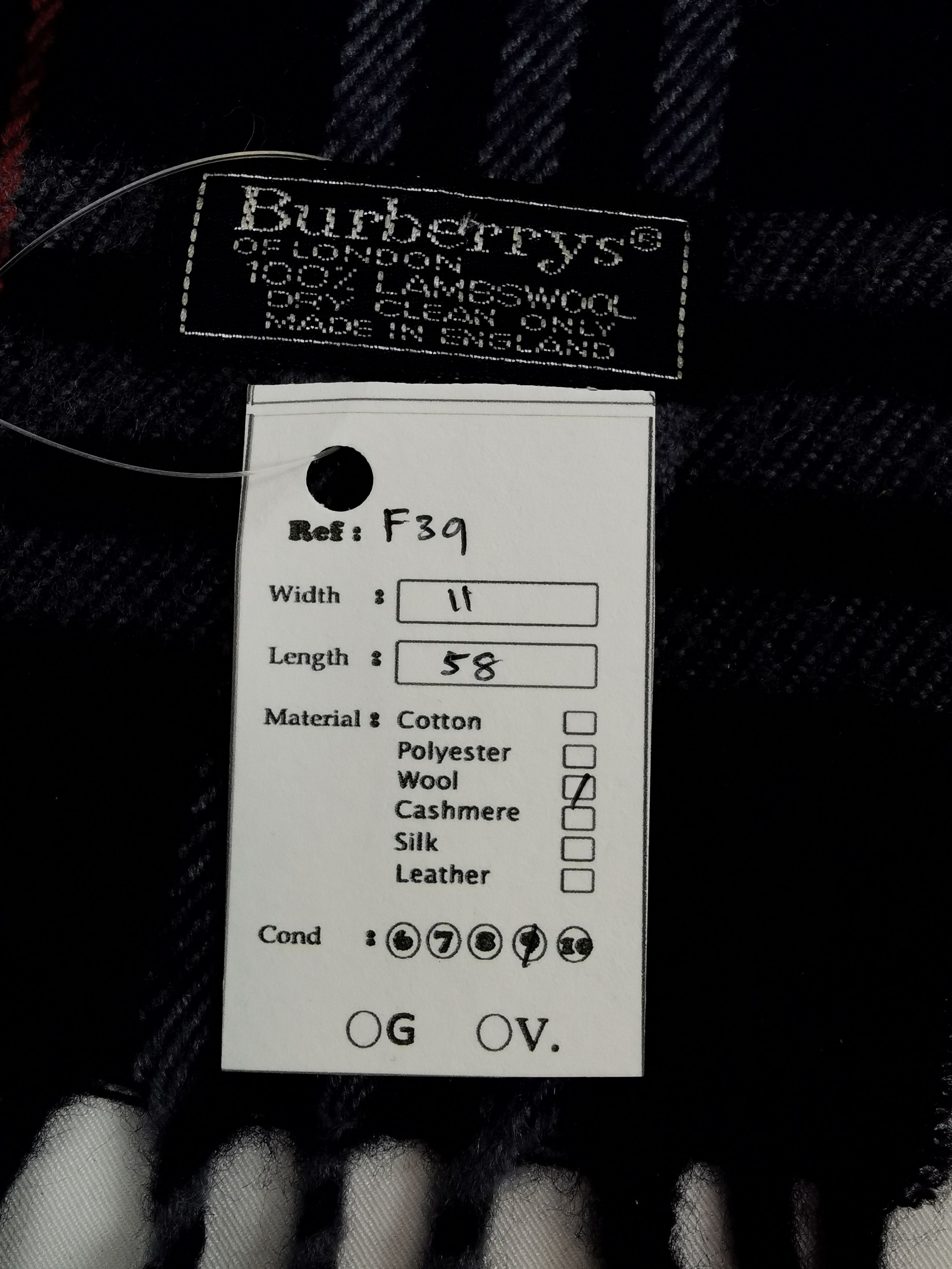 Burberry Burberry scarf muffler nova check Size ONE SIZE - 5 Thumbnail