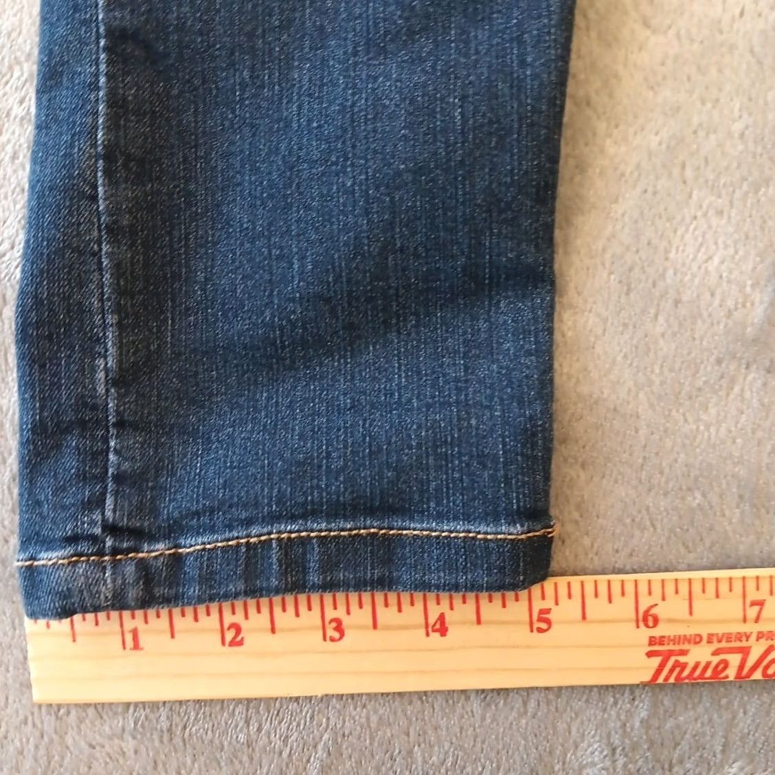 Vintage Democracy Abtechnology Skinny Jeans Womens Size 4 Blue Dark Wash Stretch 29x28 Jeans Womens Skinny 5-Pocket Denim Blue Dark Wash Size 27" / US 4 / IT 40 - 6 Thumbnail