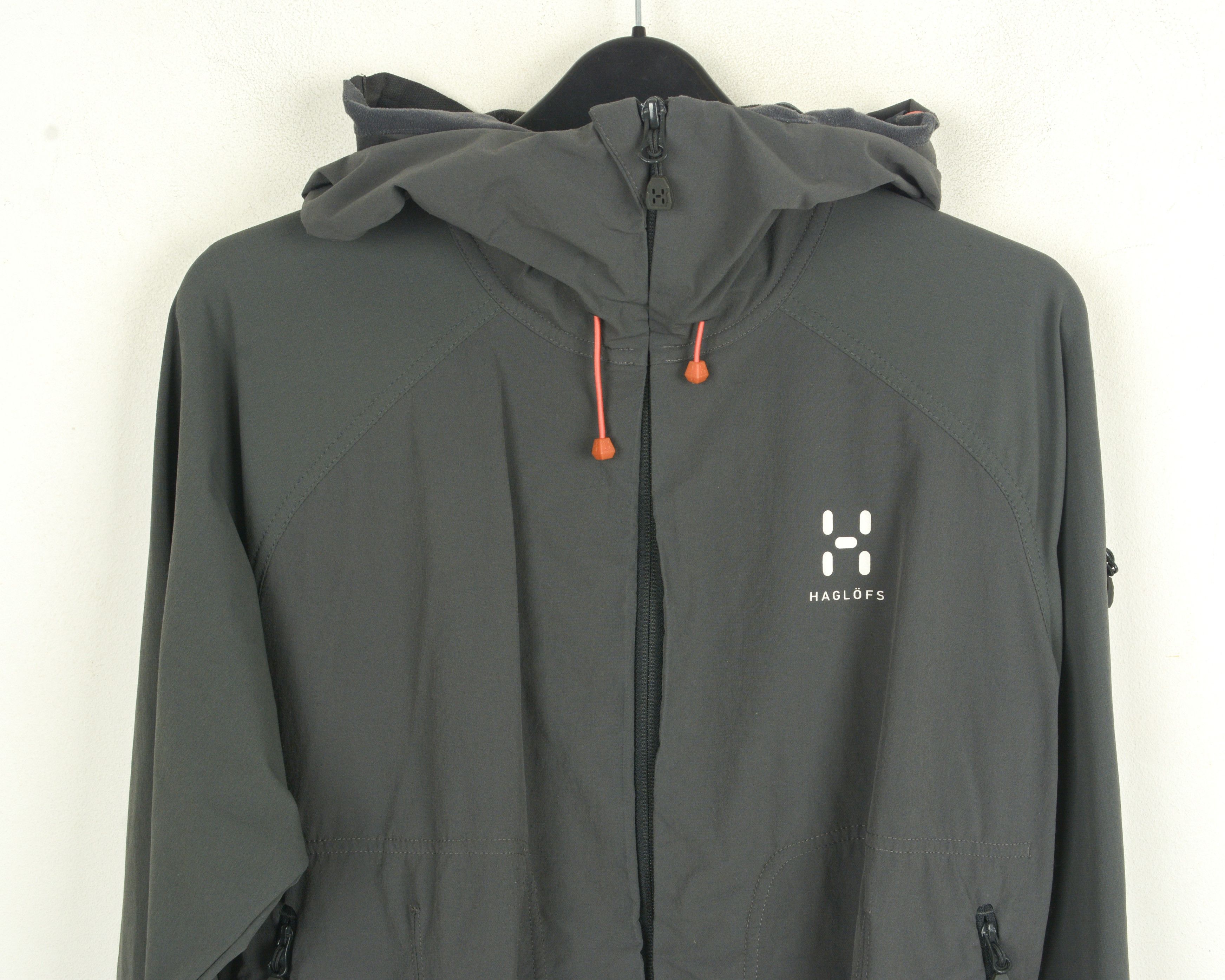 Haglofs Lizard Skarn Shale Grit Women L Jacket Hooded Run Jog Size L / US 10 / IT 46 - 2 Thumbnail