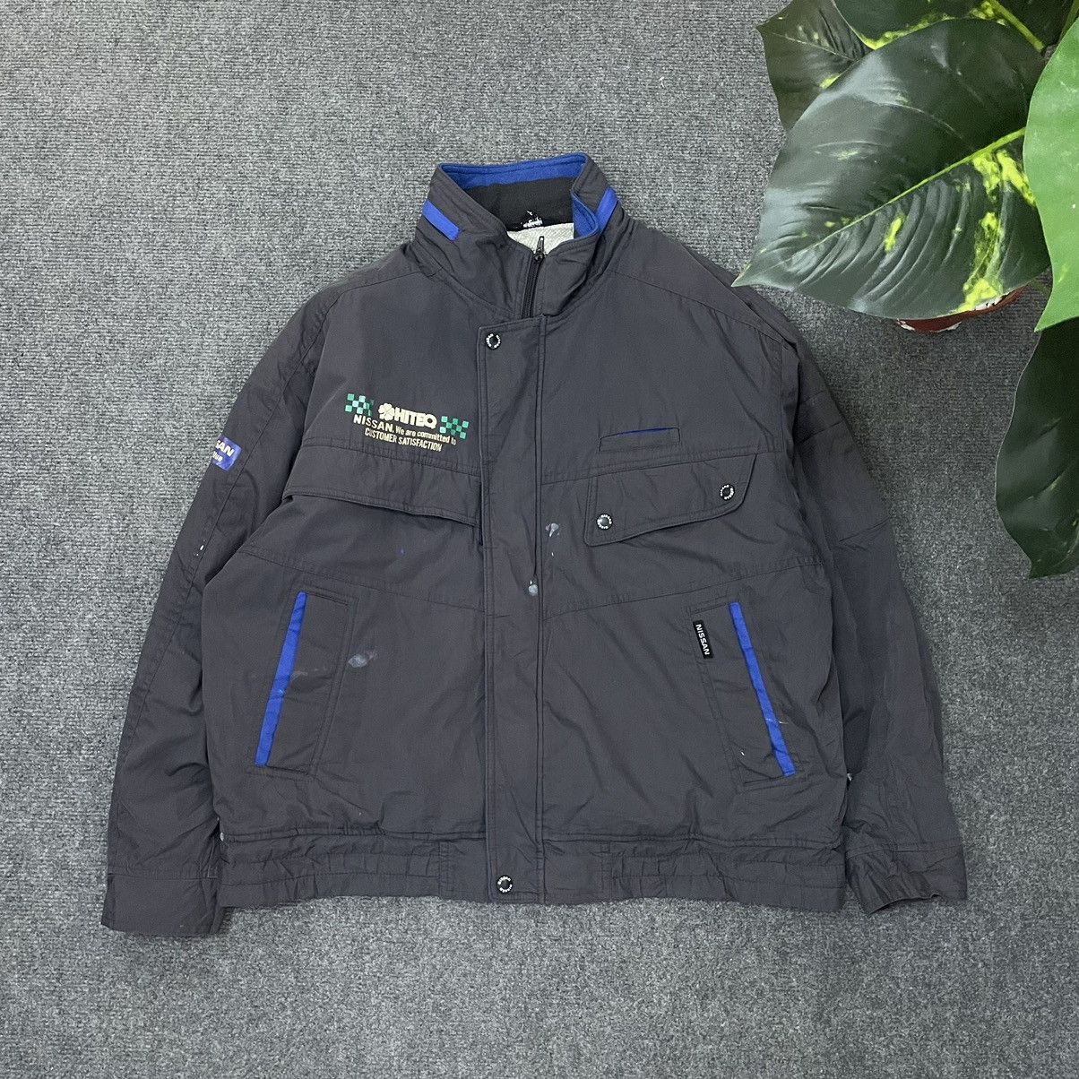 Japanese Brand × Vintage Vintage 90s Nissan Worker Jacket Size US XL / EU 56 / 4 - 7 Thumbnail