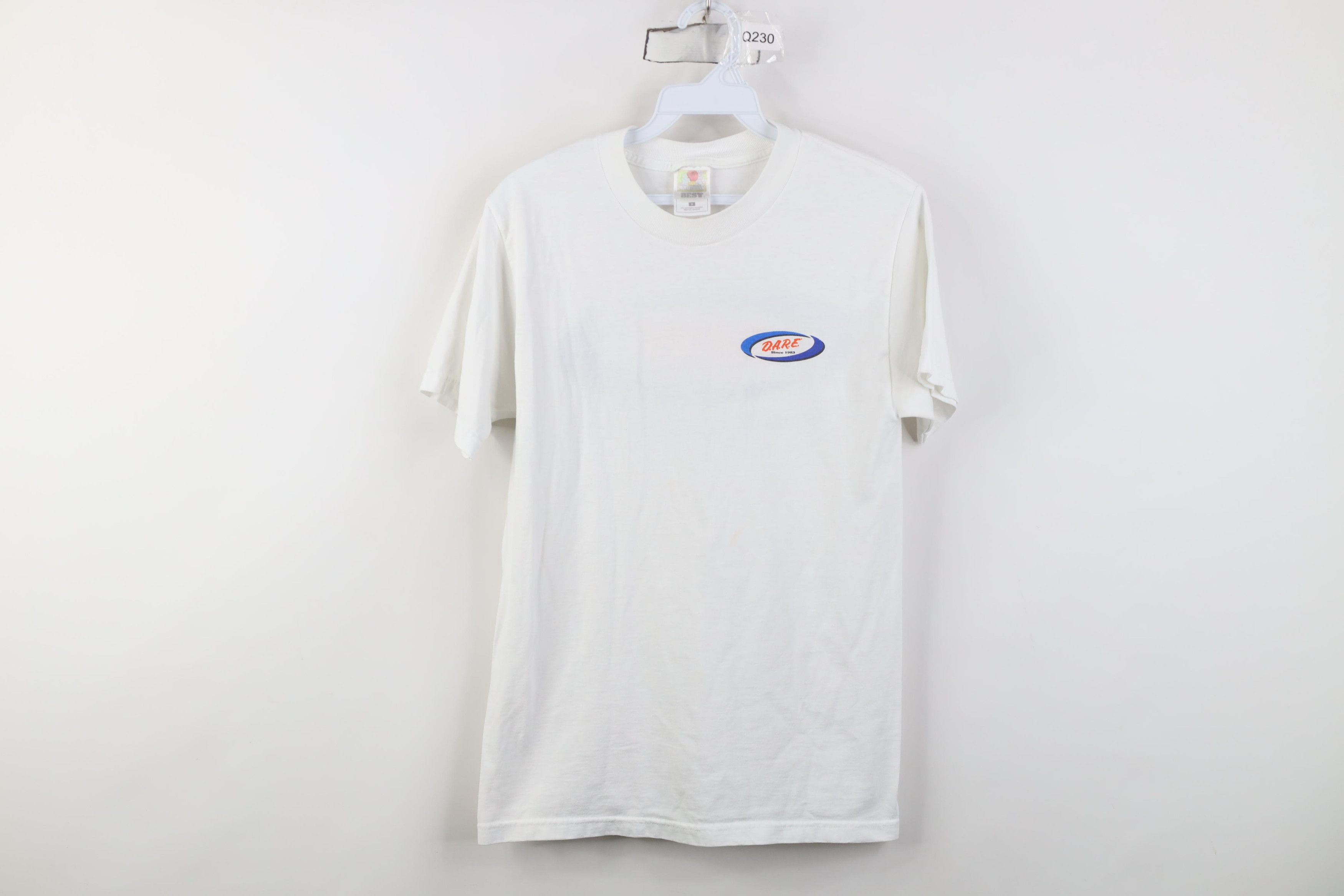 Vintage Vintage 90s Y2K Streetwear Abuse Resistant Education T-Shirt Size S / US 4 / IT 40 - 1 Thumbnail
