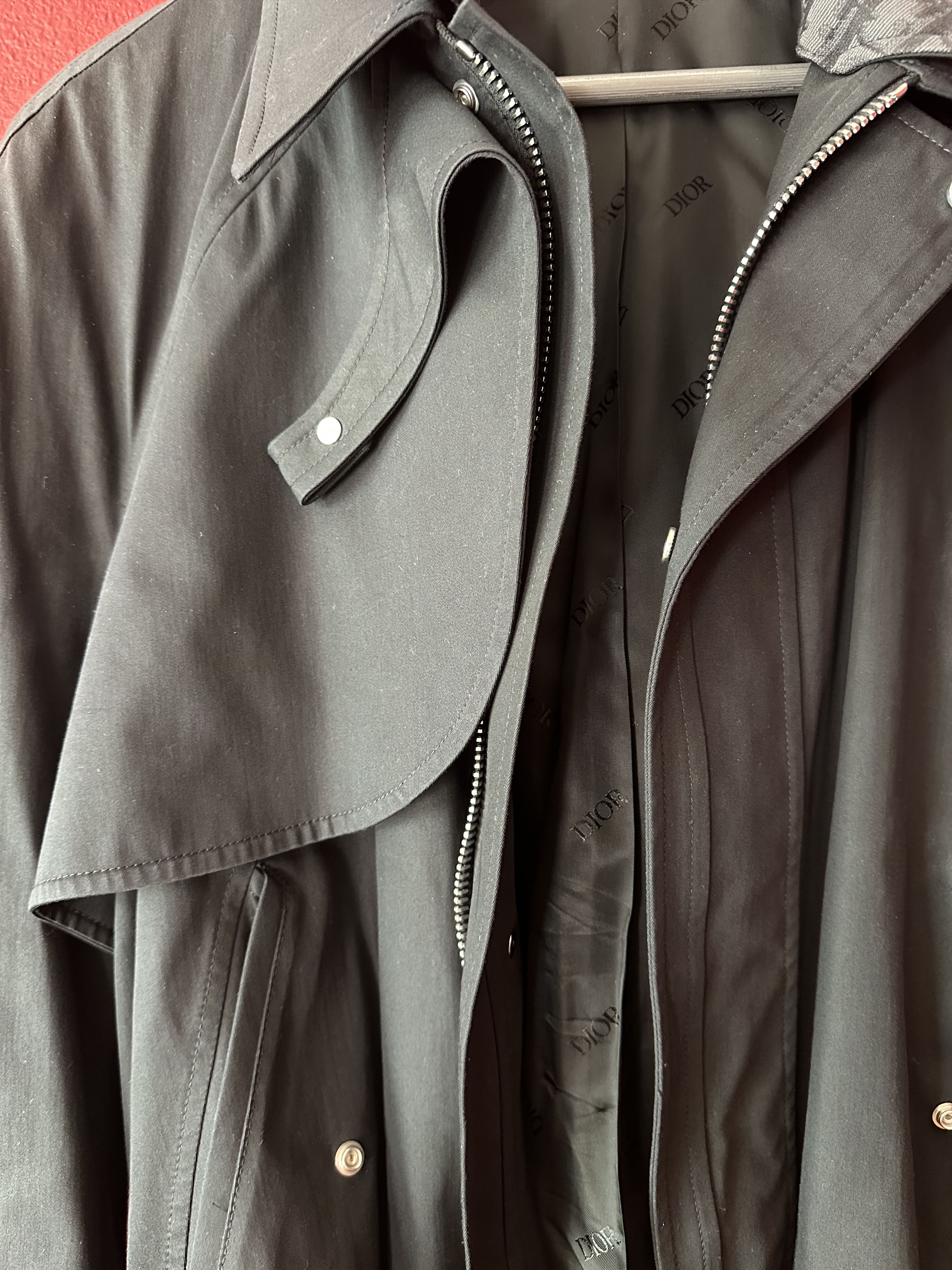 Dior Dior Oblique Collar with Gun Flap Jacket Size US L / EU 52-54 / 3 - 3 Thumbnail