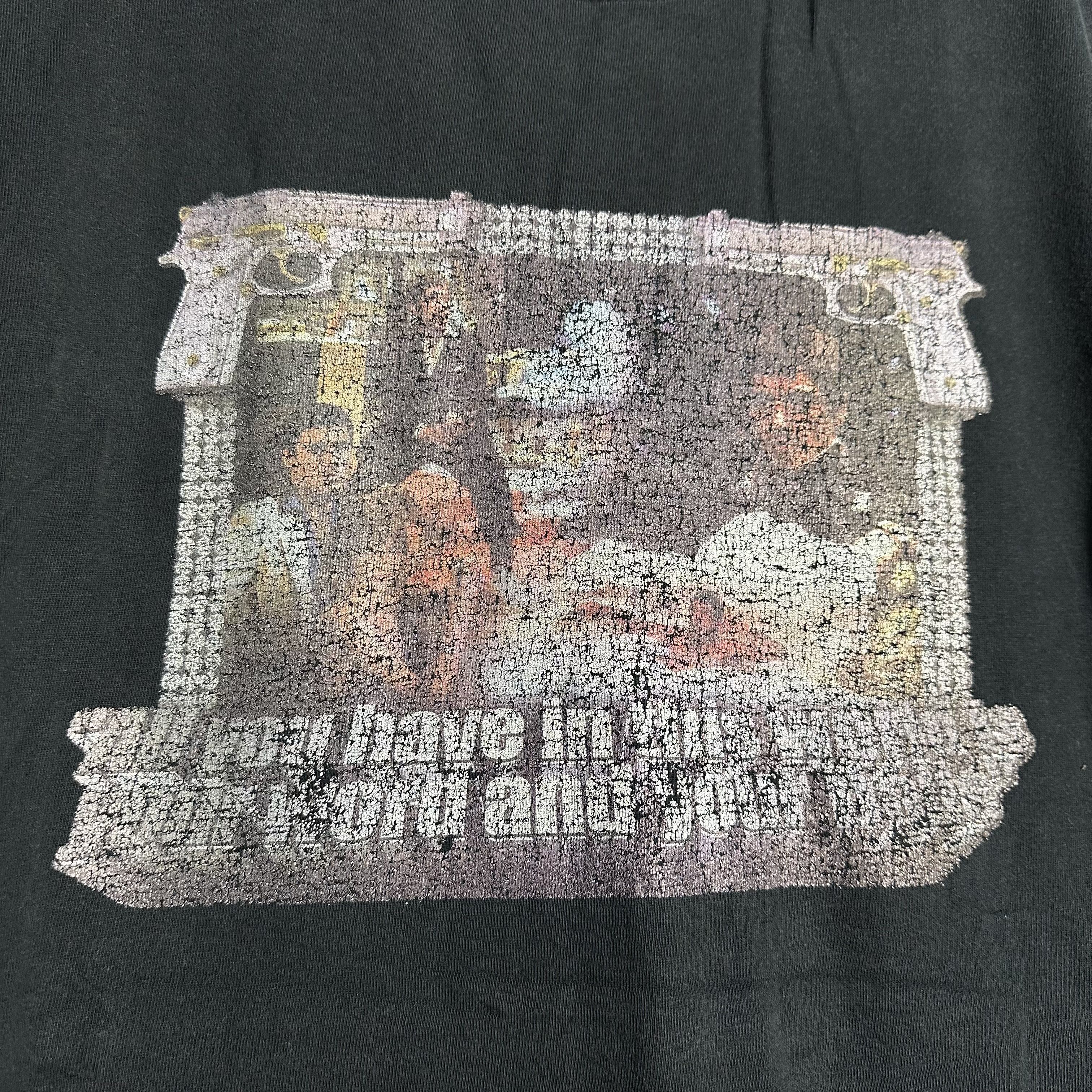 Vintage 🔥RARE🔥Vintage Serial Killer Scarface Movie Iron On T-shirt Size US XL / EU 56 / 4 - 3 Thumbnail