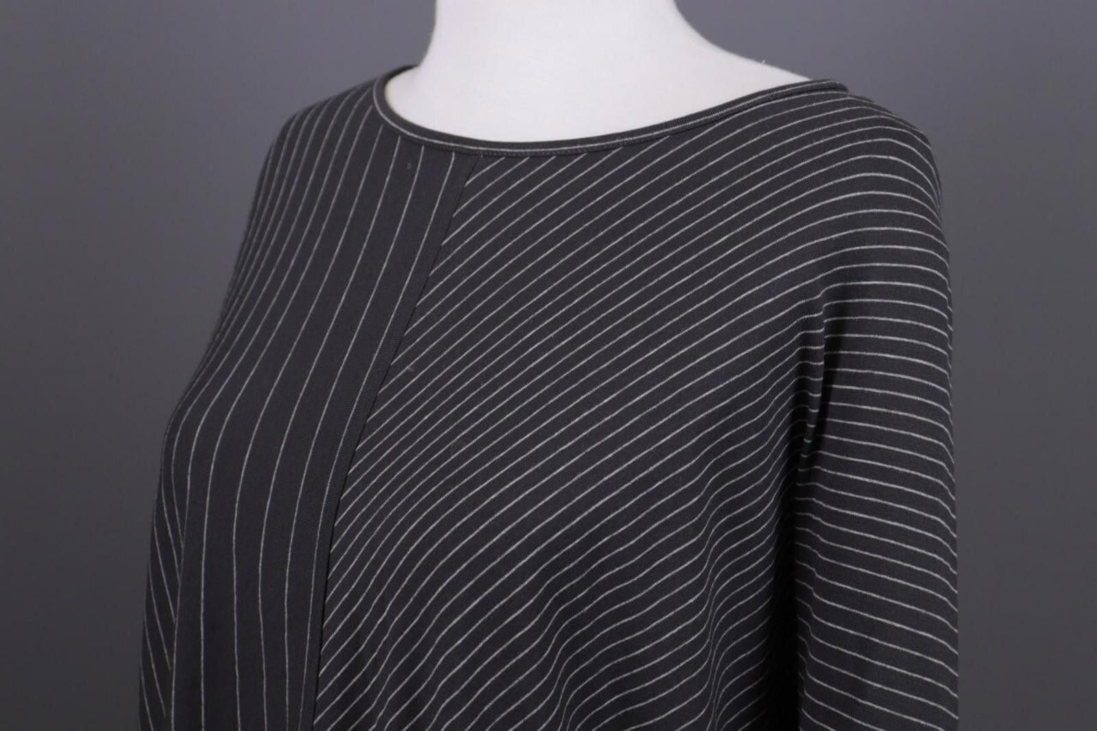Oscar De La Renta Oska Brown Striped Relaxed Lagenlook Tunic Dress Size 2 Size XS / US 0-2 / IT 36-38 - 9 Thumbnail