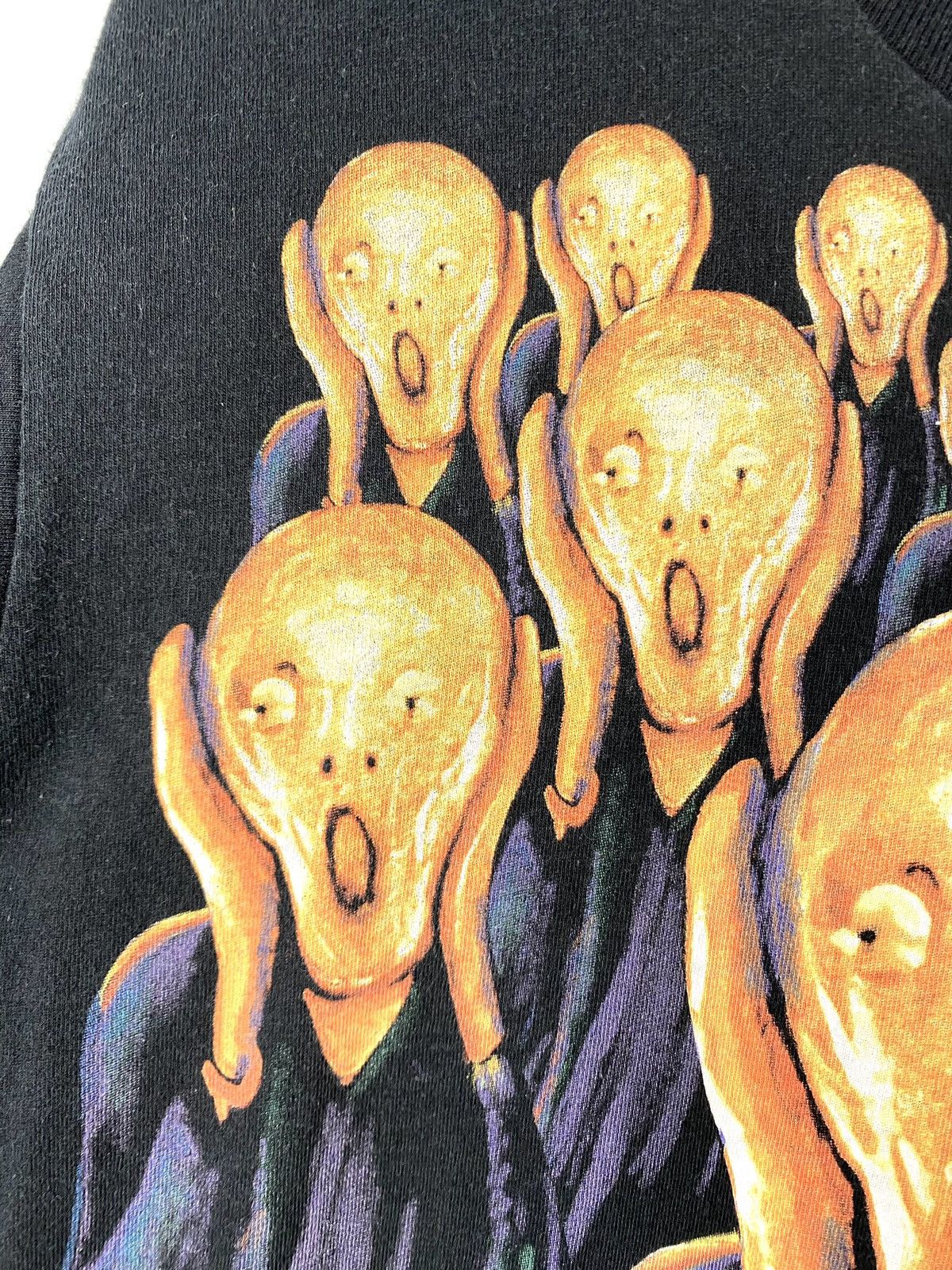 Liquid Blue 💥Rare! Liquid Blue 1997 Scream by Edvard Munch T Shirt Size US L / EU 52-54 / 3 - 8 Thumbnail
