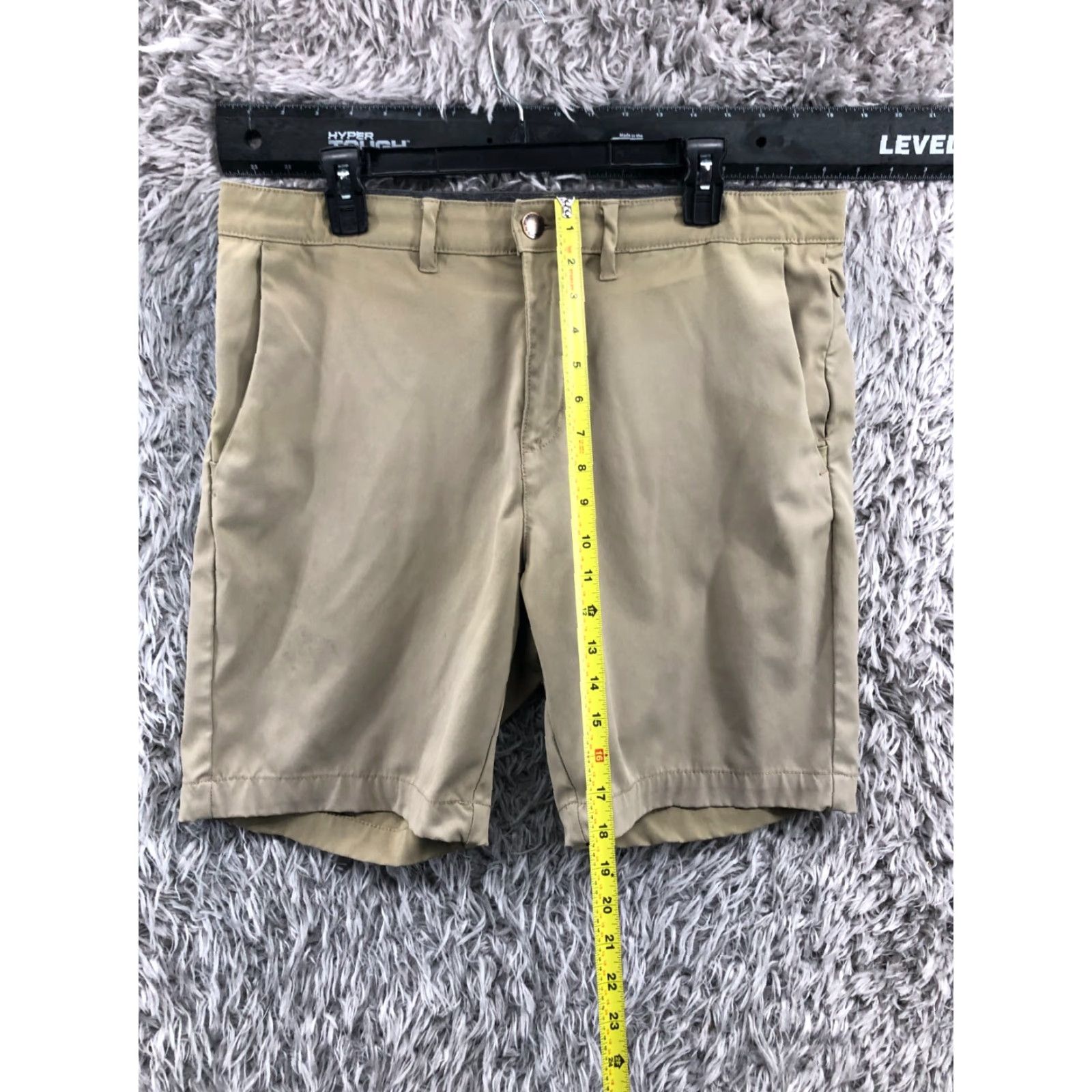 Vintage JACHS New York Chino Shorts Mens 36 Mid Rise Beige Medium Wash 5-Pocket Size US 36 / EU 52 - 3 Thumbnail