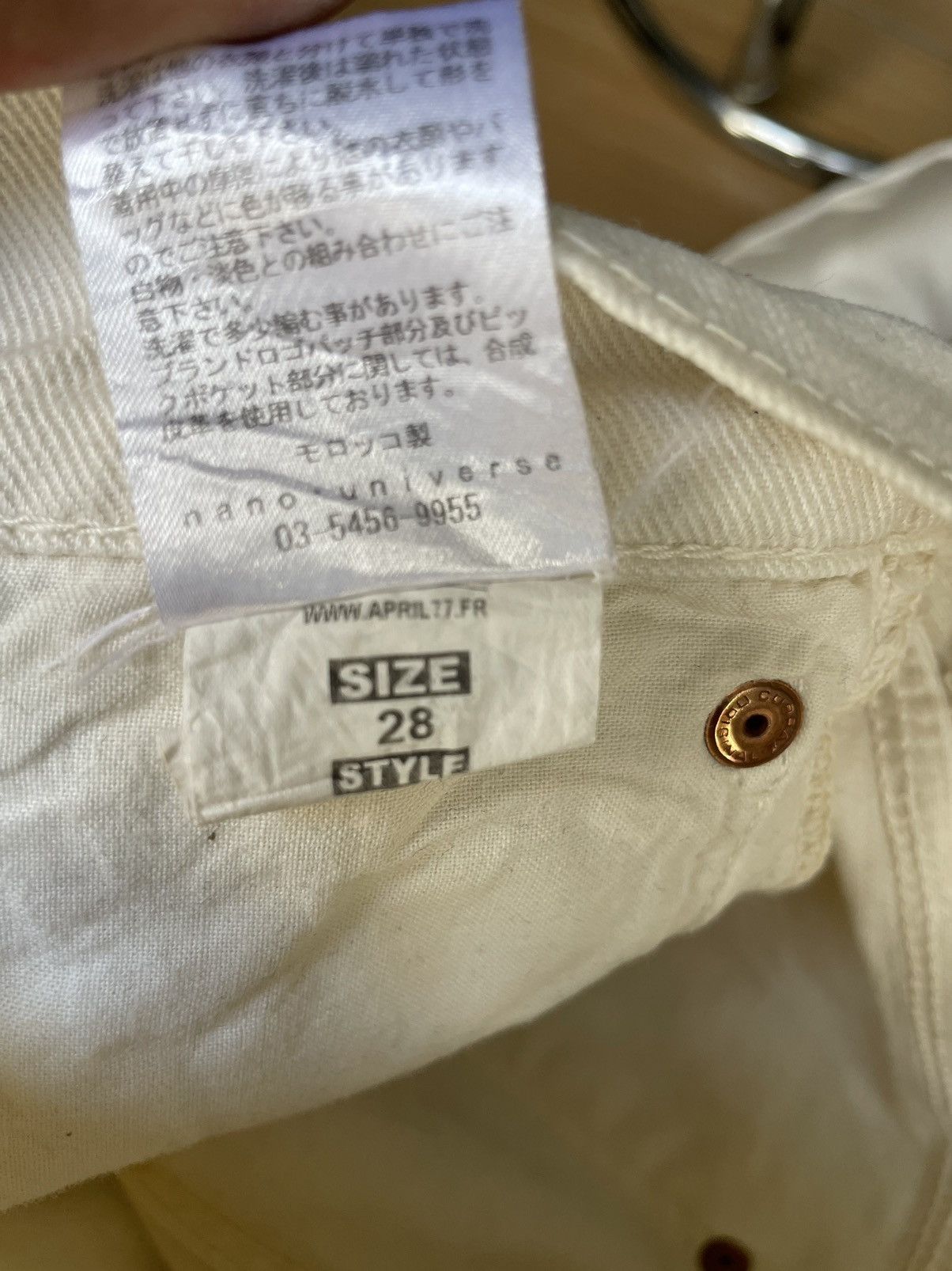 April 77 Vintage April 77 Slim Fit Jeans Size US 30 / EU 46 - 21 Thumbnail