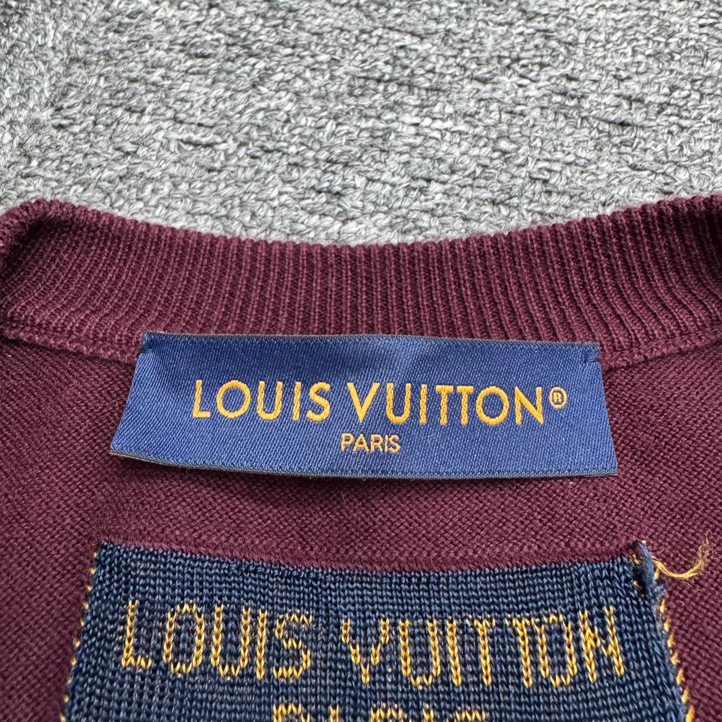 Louis Vuitton LV Monogram Knit Short Sleeve T-shirt L Size US L / EU 52-54 / 3 - 2 Thumbnail