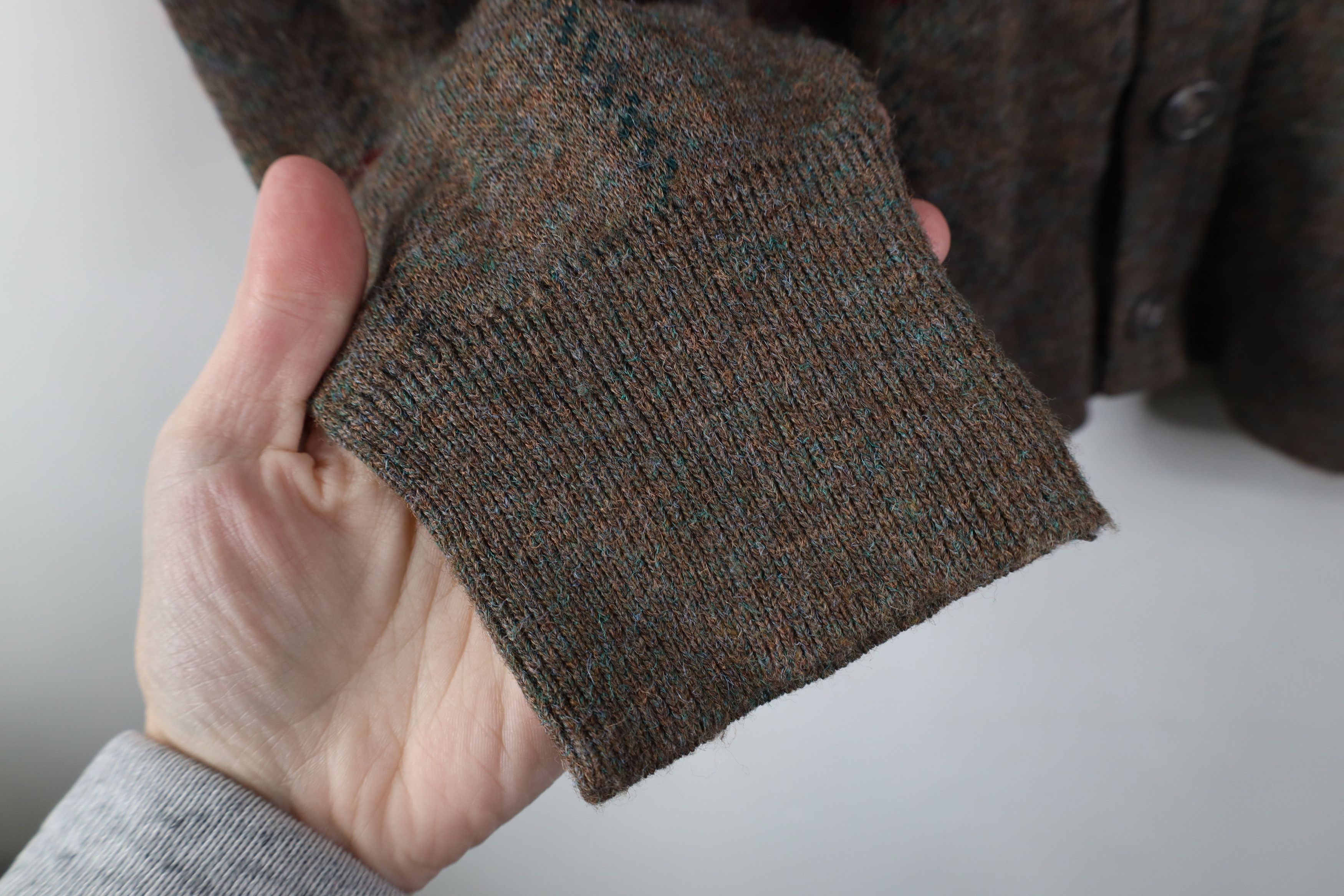 Vintage Vintage 70s Streetwear Knit Cardigan Sweater Plaid USA Size US M / EU 48-50 / 2 - 6 Thumbnail