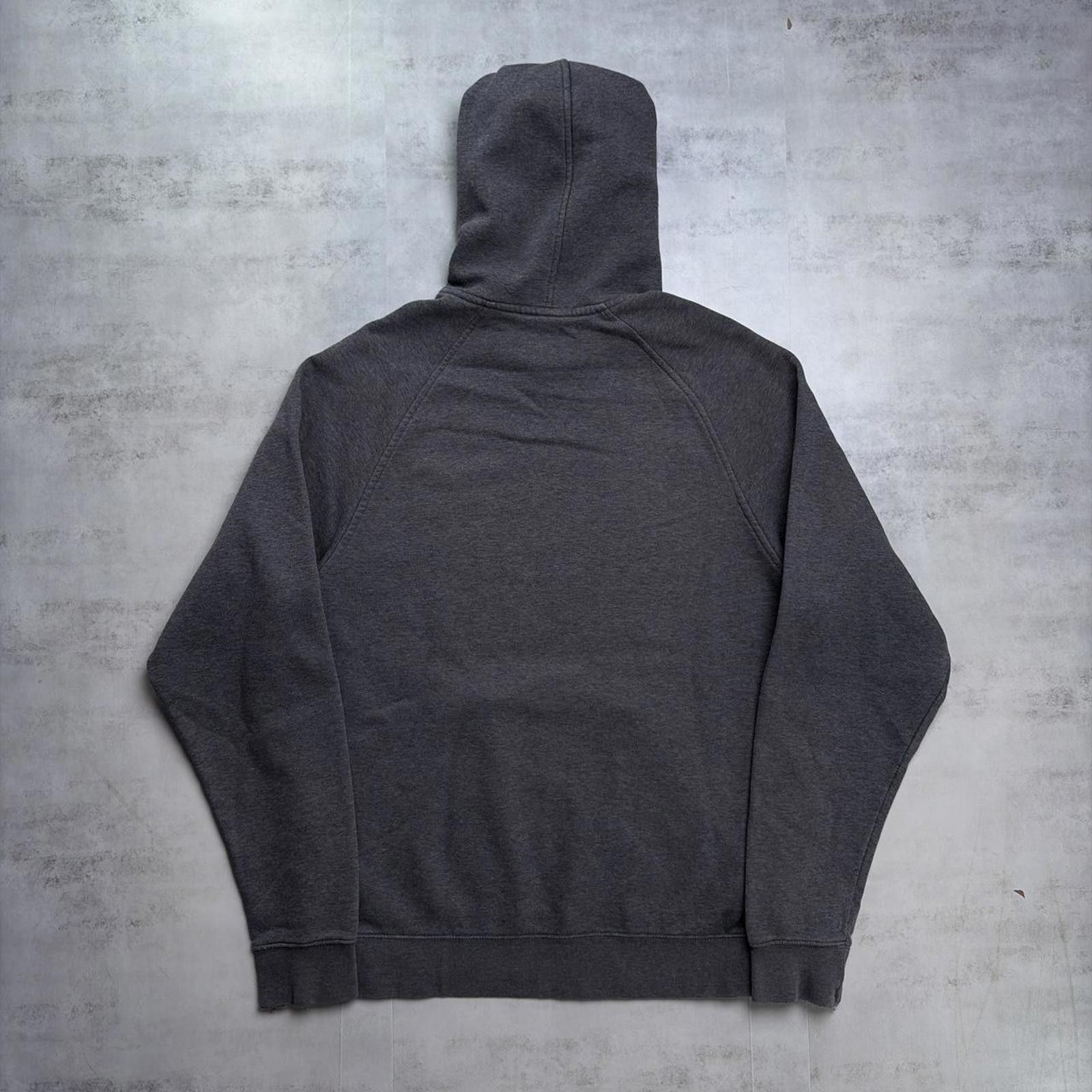 Nike Y2K Grey Nike Small Swoosh Baggy Skater Hoodie Size US M / EU 48-50 / 2 - 7 Thumbnail
