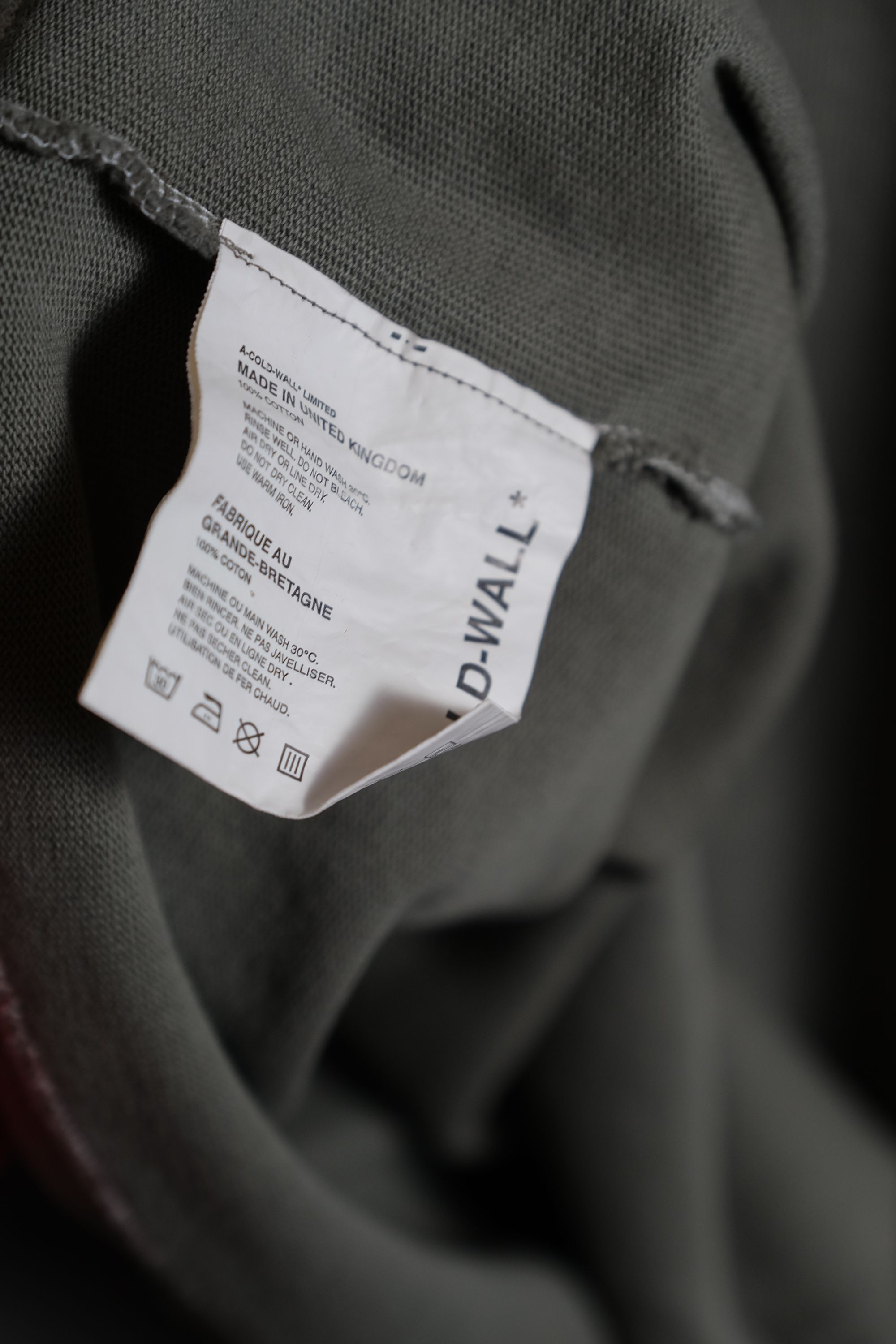 A-COLD-WALL* A-COLD-WALL* Washed L/S Tee Size US L / EU 52-54 / 3 - 5 Thumbnail