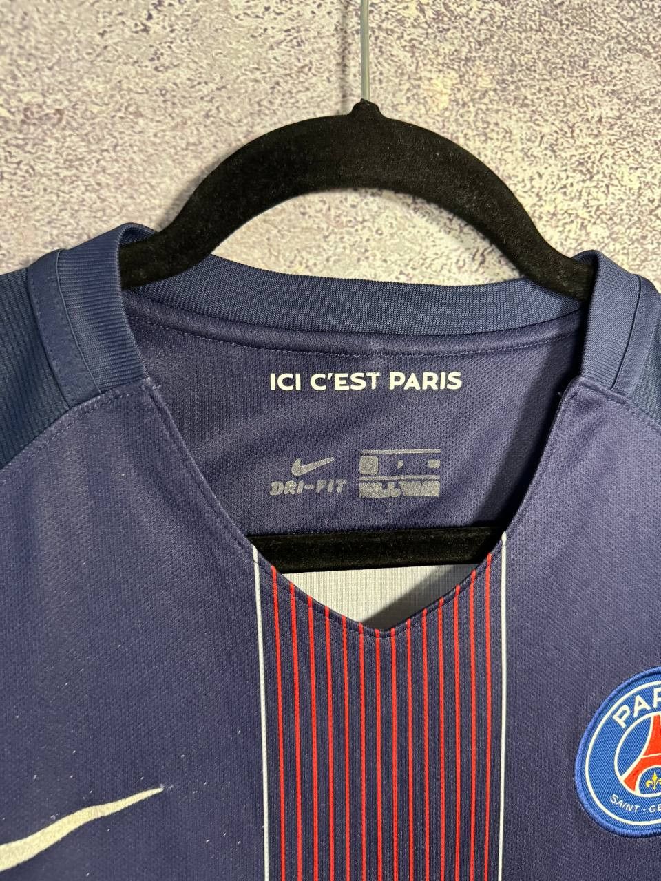 Nike × Vintage Vintage PSG 2016/17 Nike Soccer Jersey Blokcore Small Size US S / EU 44-46 / 1 - 8 Thumbnail
