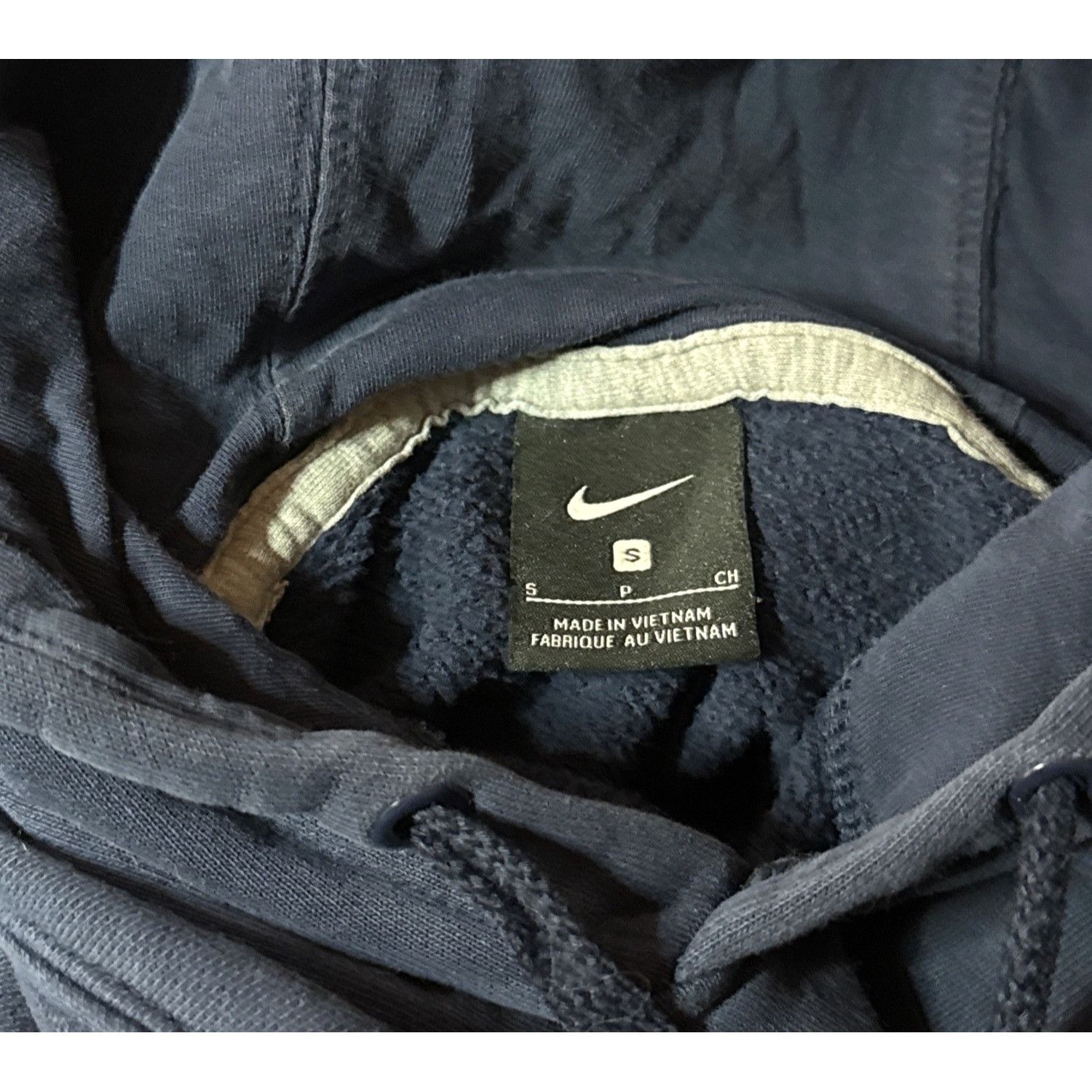 Nike Nike Men's Pullover Cotton Hoodie Size S Navy Logo Size US S / EU 44-46 / 1 - 2 Thumbnail