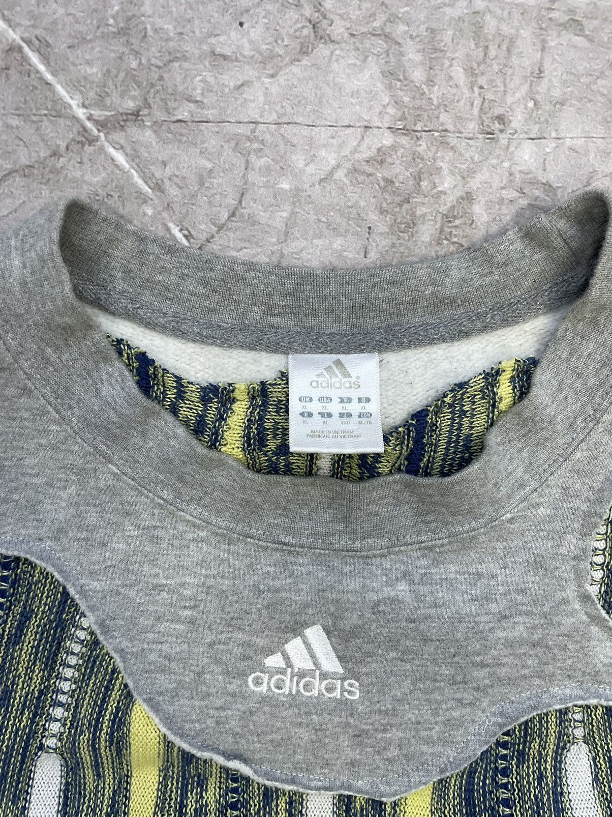 Adidas × Coogi × If Six Was Nine VTG Junya Watanabe Style COOGI Adidas Reworked Hoodie 90s Size US XL / EU 56 / 4 - 4 Thumbnail